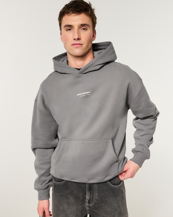 Men's Boxy McLaren Graphic Hoodie | Men's Graphics Shop