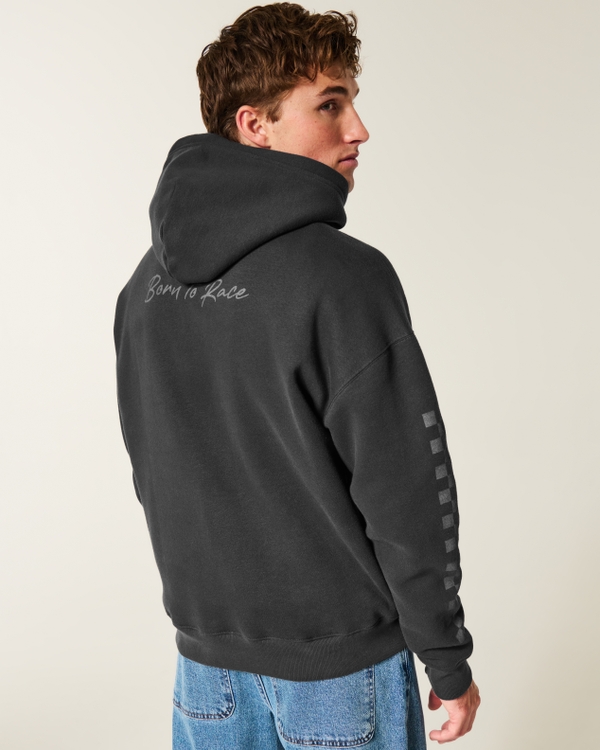 Boxy McLaren Graphic Hoodie