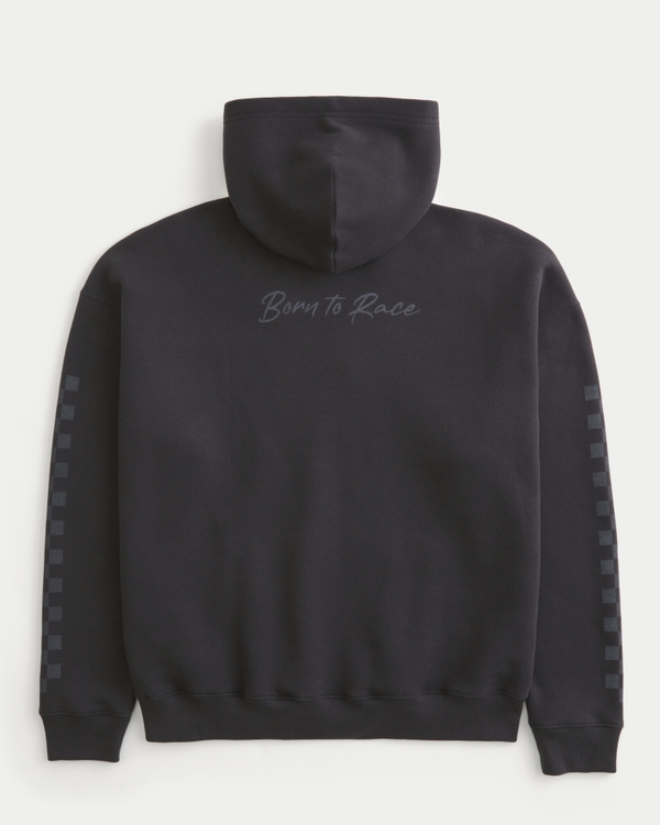 Boxy McLaren Graphic Hoodie