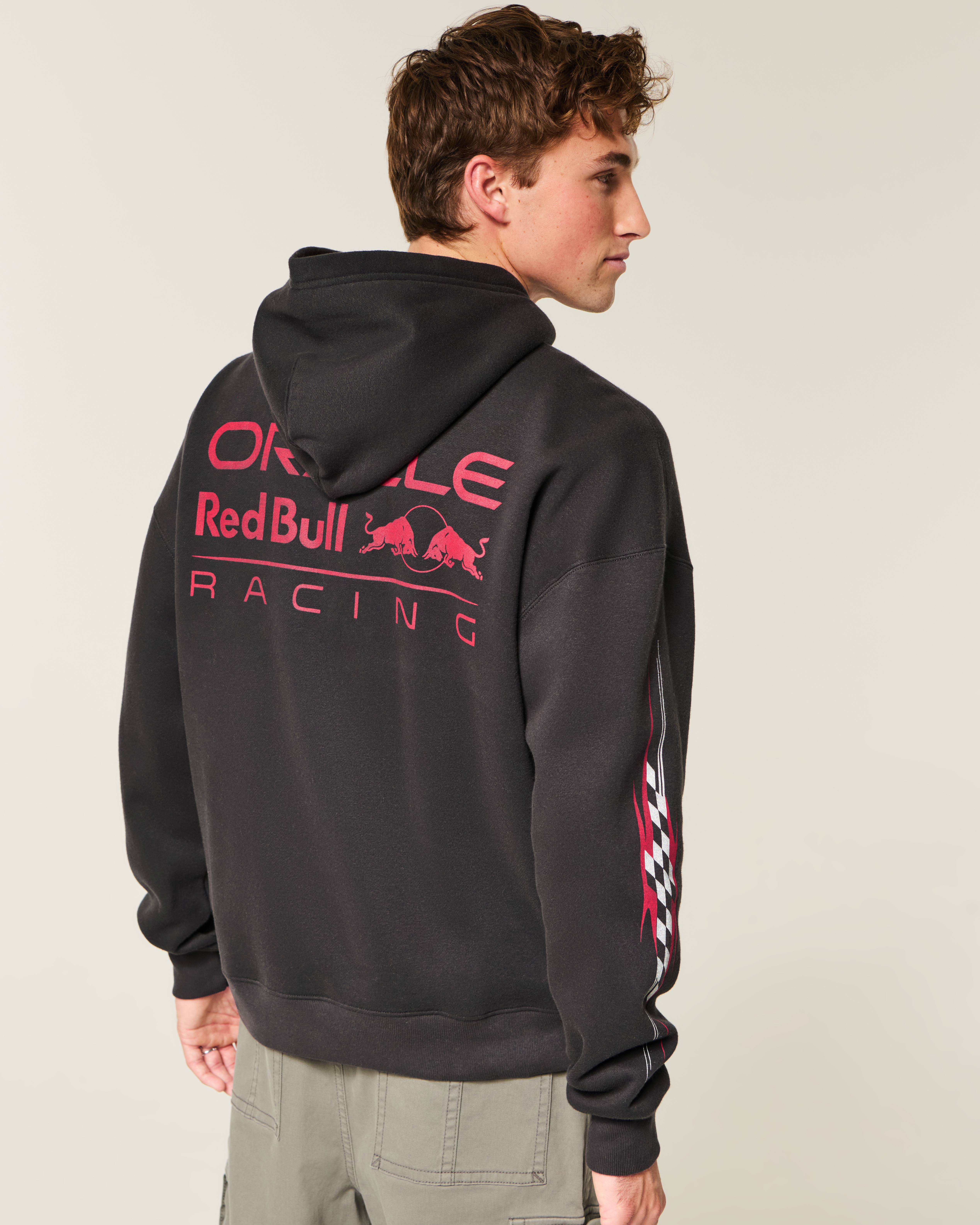 Boxy Oracle Red Bull Racing Graphic Hoodie