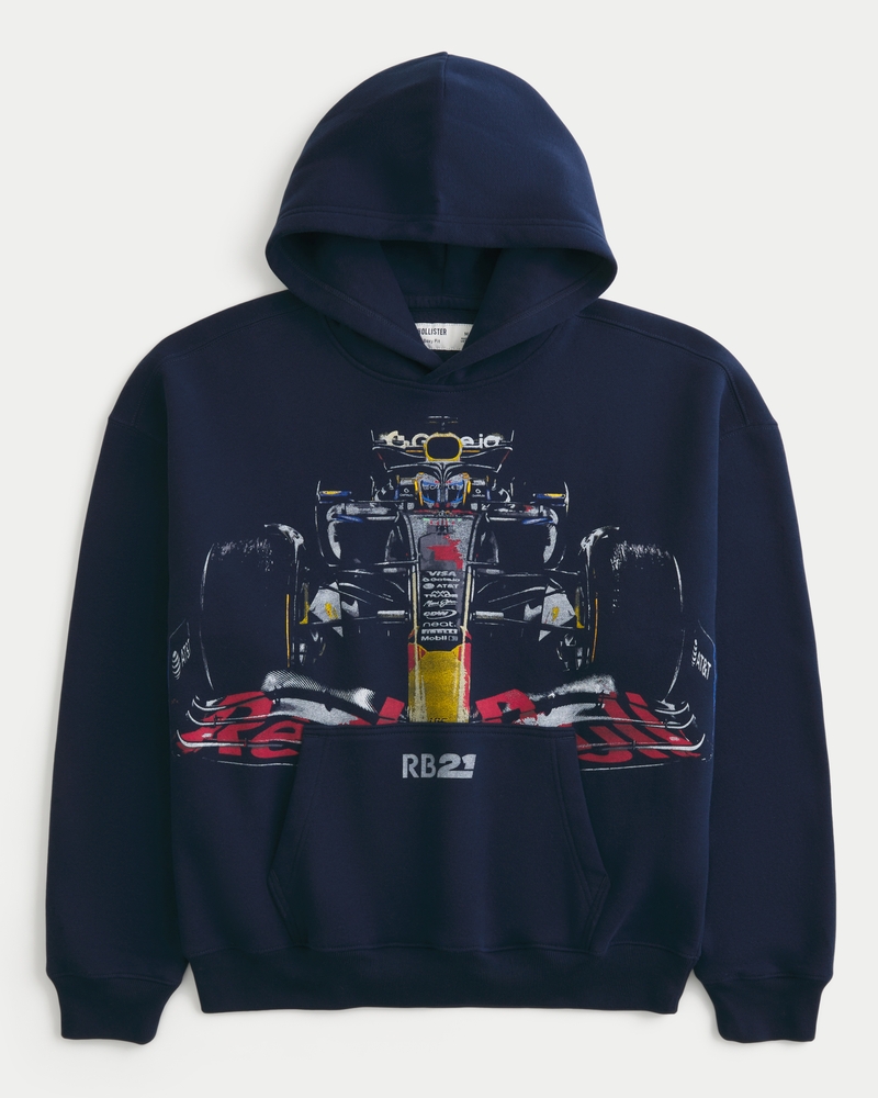 Men's Boxy Oracle Red Bull Racing Graphic Hoodie | Men's Graphics