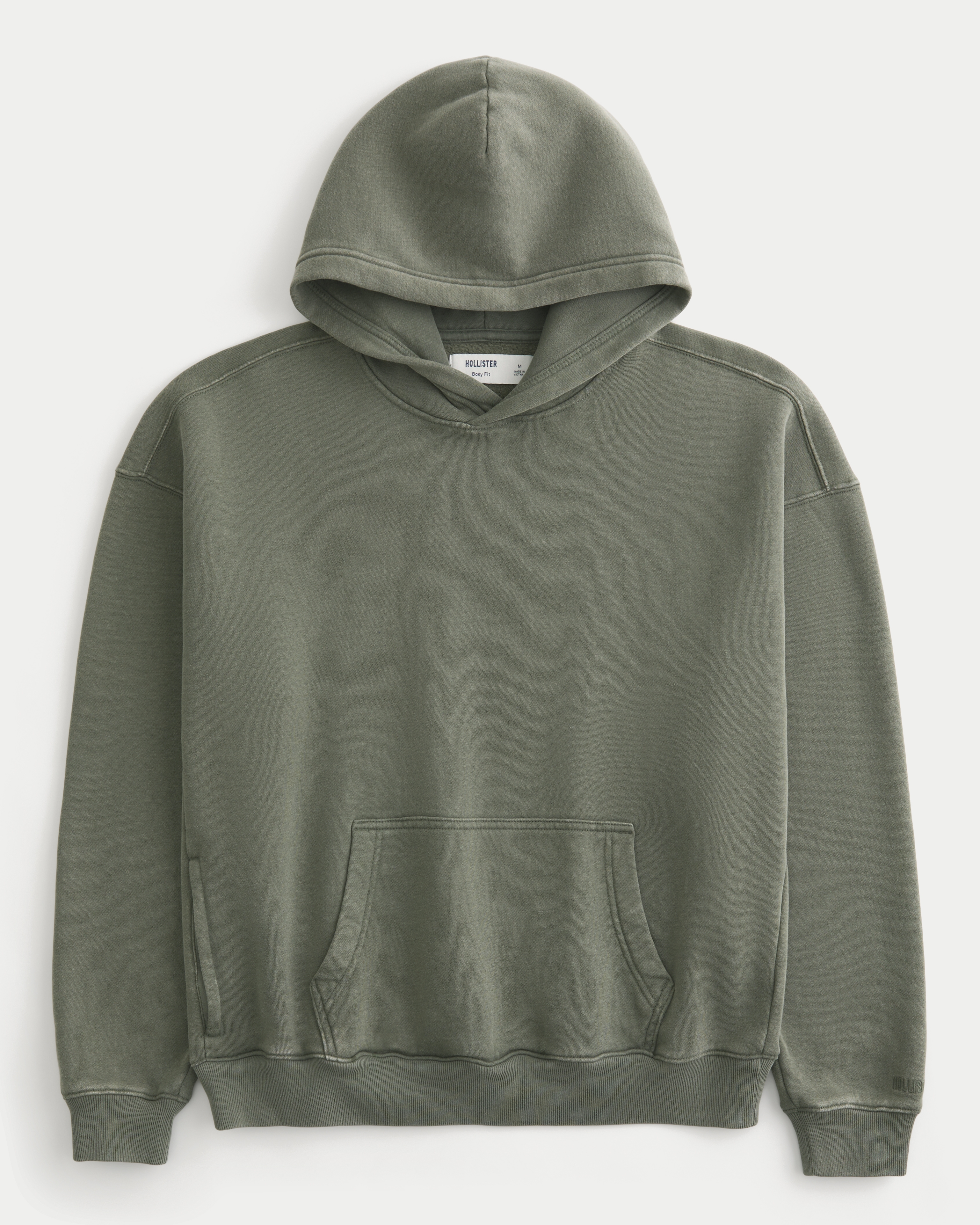 Hollister Feel Good Boxy Washed Hoodie