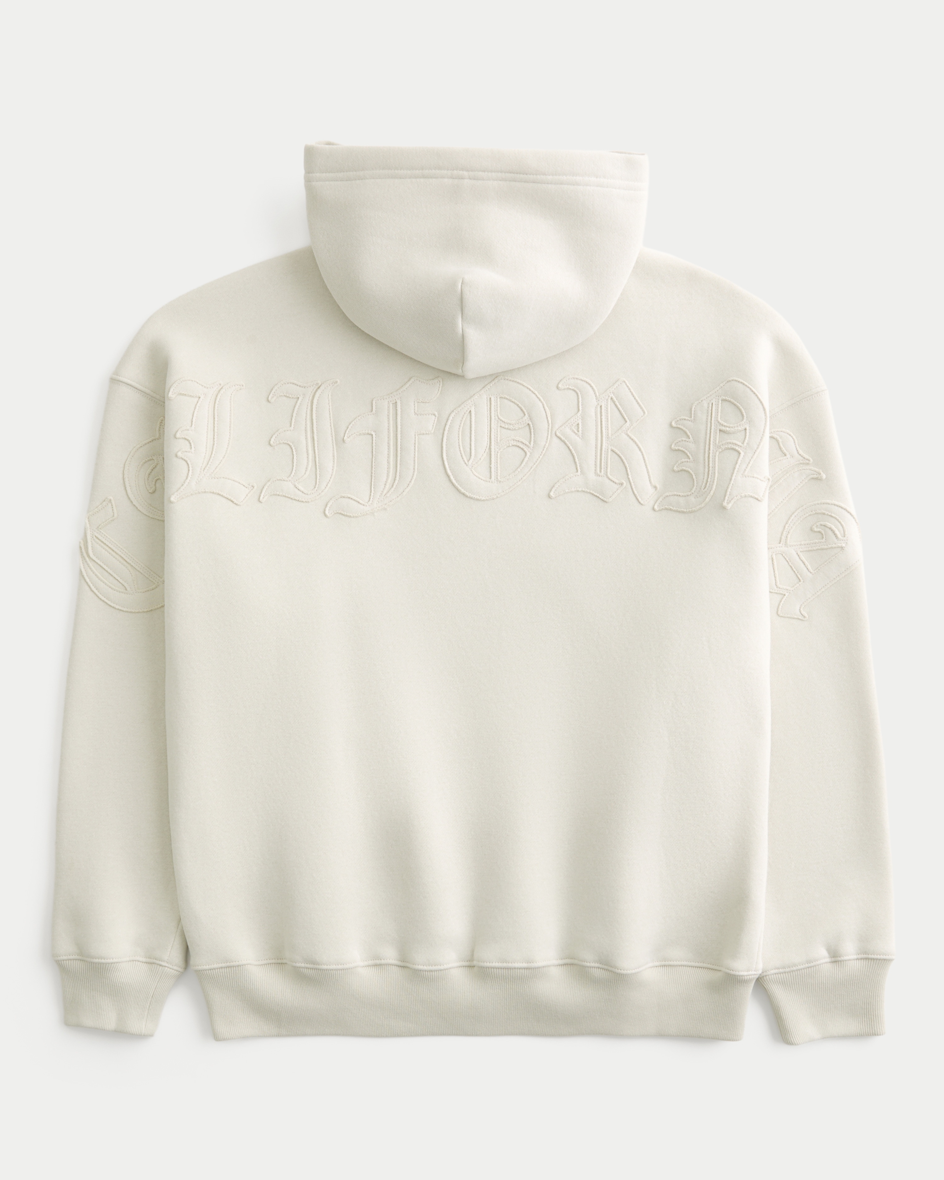 Hollister Feel Good Boxy Los Angeles California Graphic Hoodie