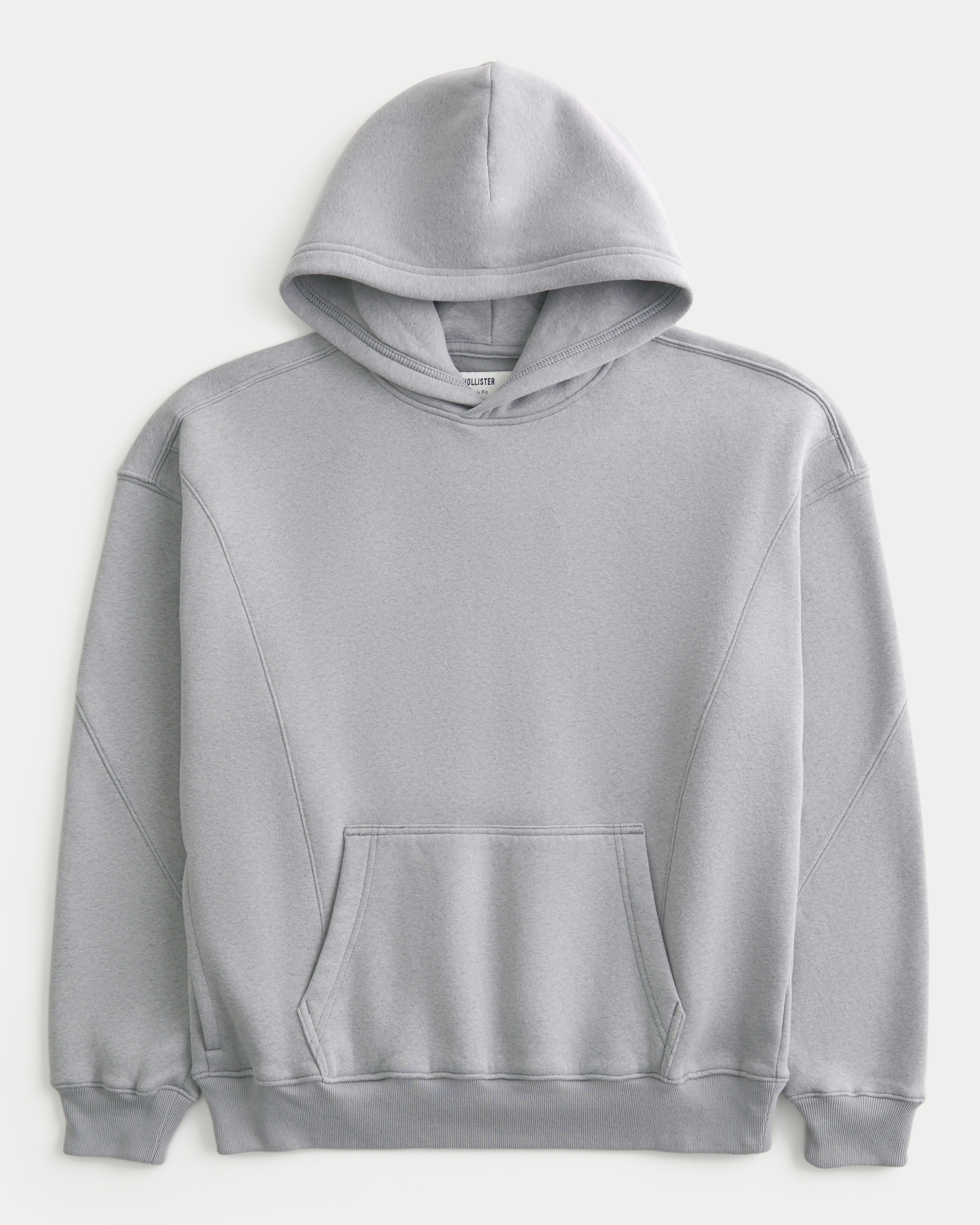 Boxy Seamed Hoodie