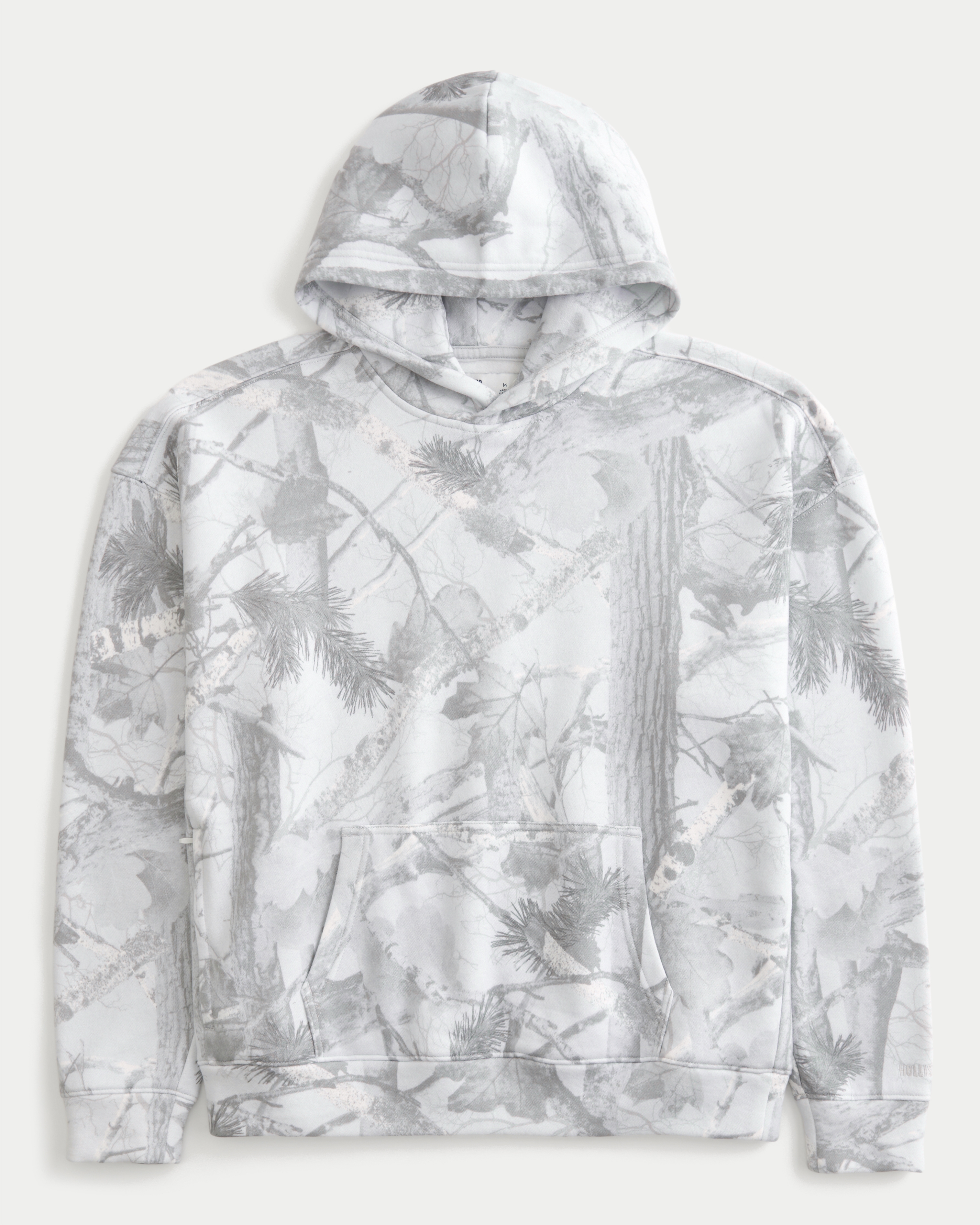 Hollister Feel Good Boxy Camo Hoodie