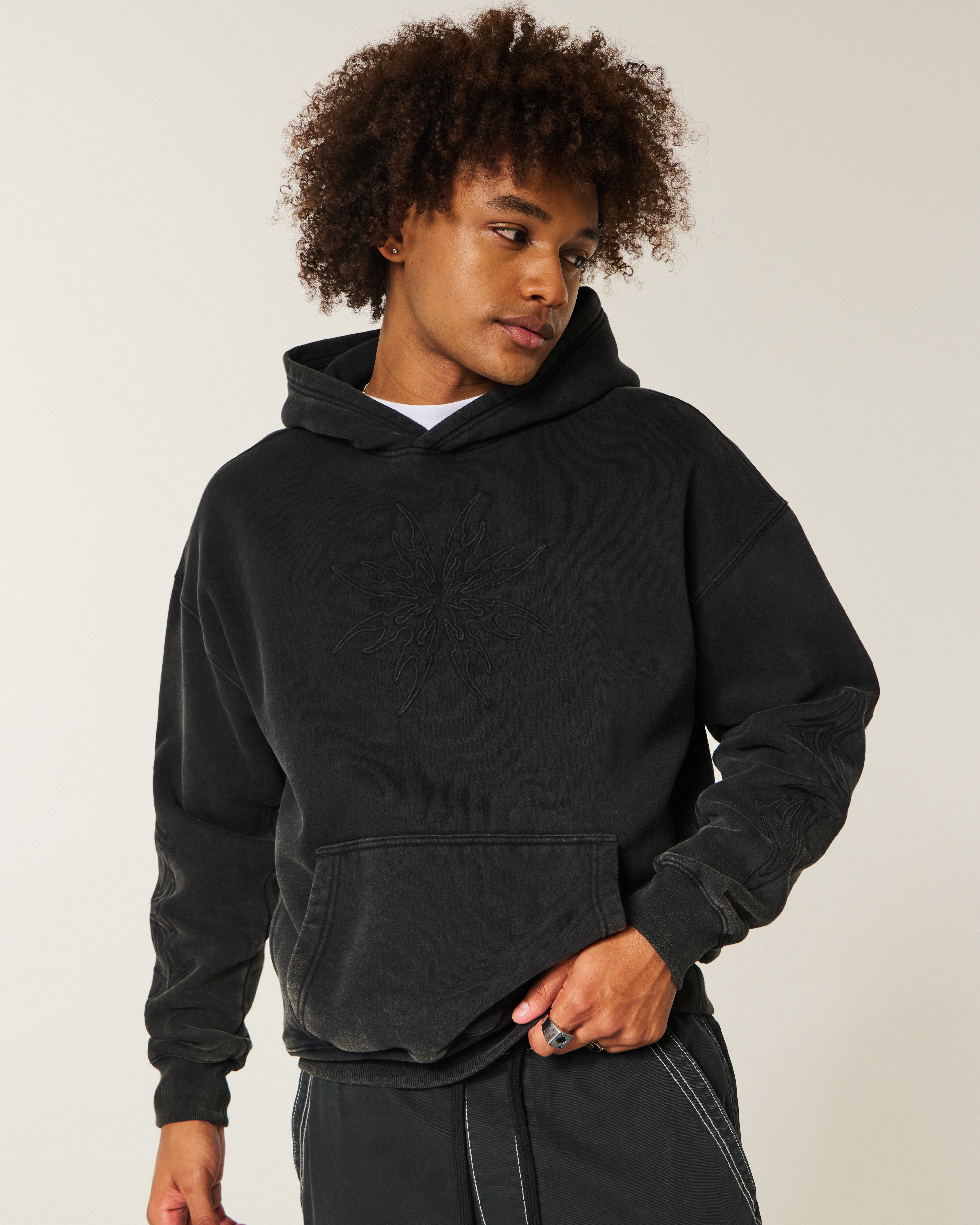 Hollister Boxy The Matrix Graphic Hoodie | Liberty Center