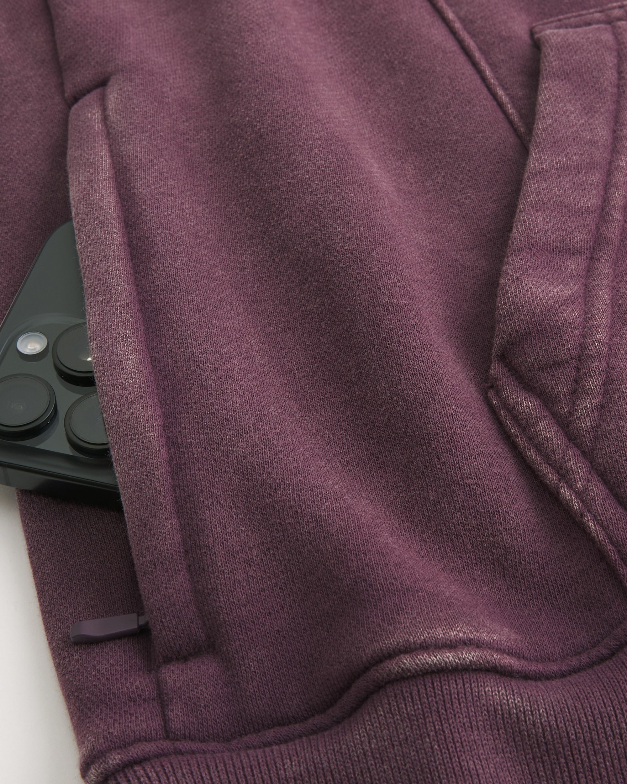 Hollister Feel Good Boxy Seamed Hoodie