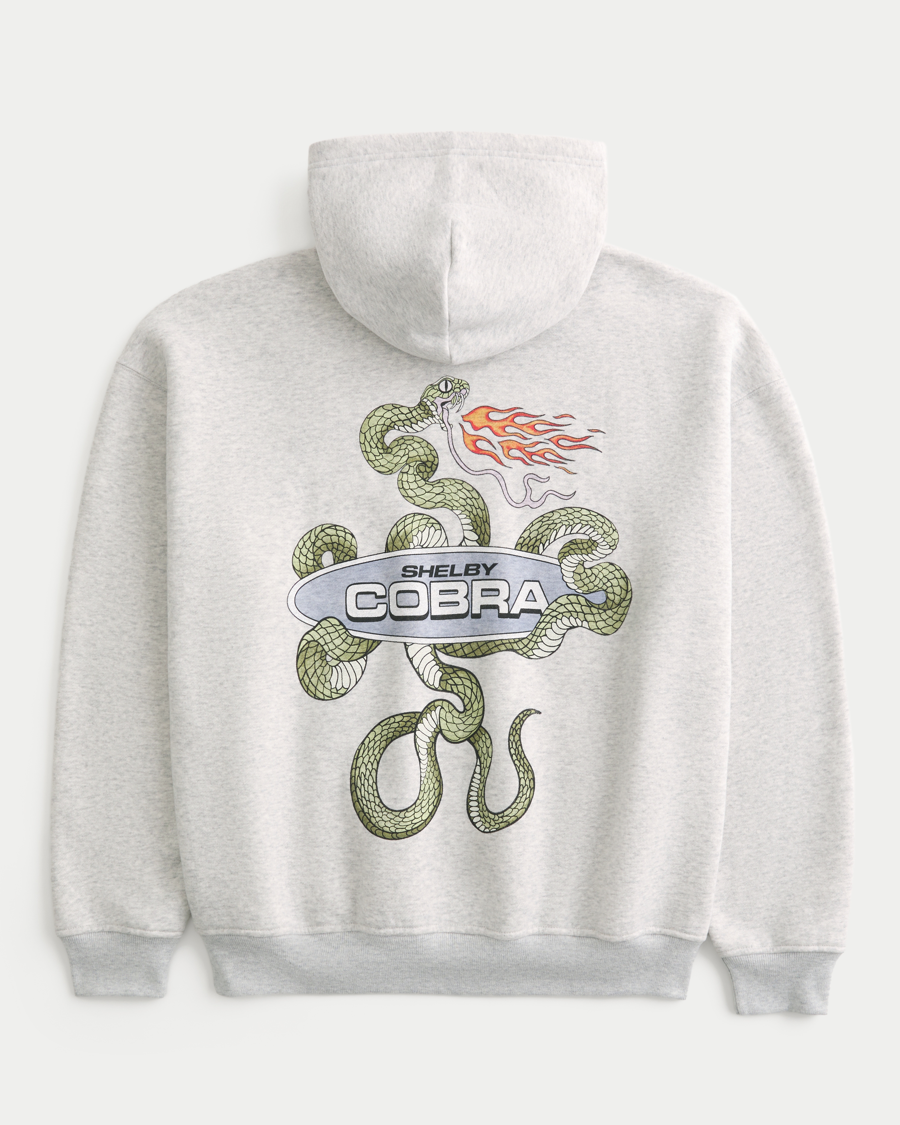 Boxy Shelby Cobra Graphic Hoodie