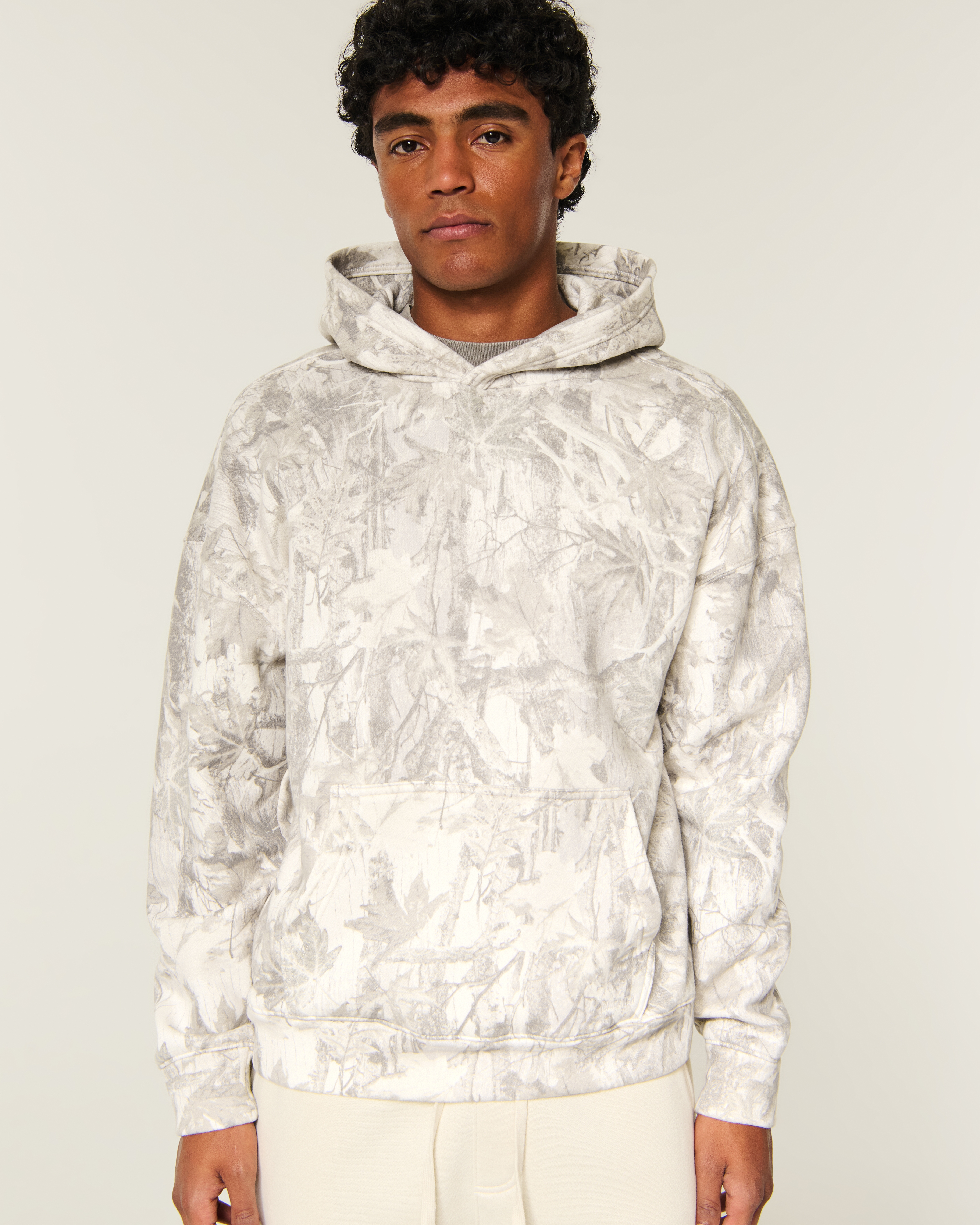 Boxy Camo Hoodie