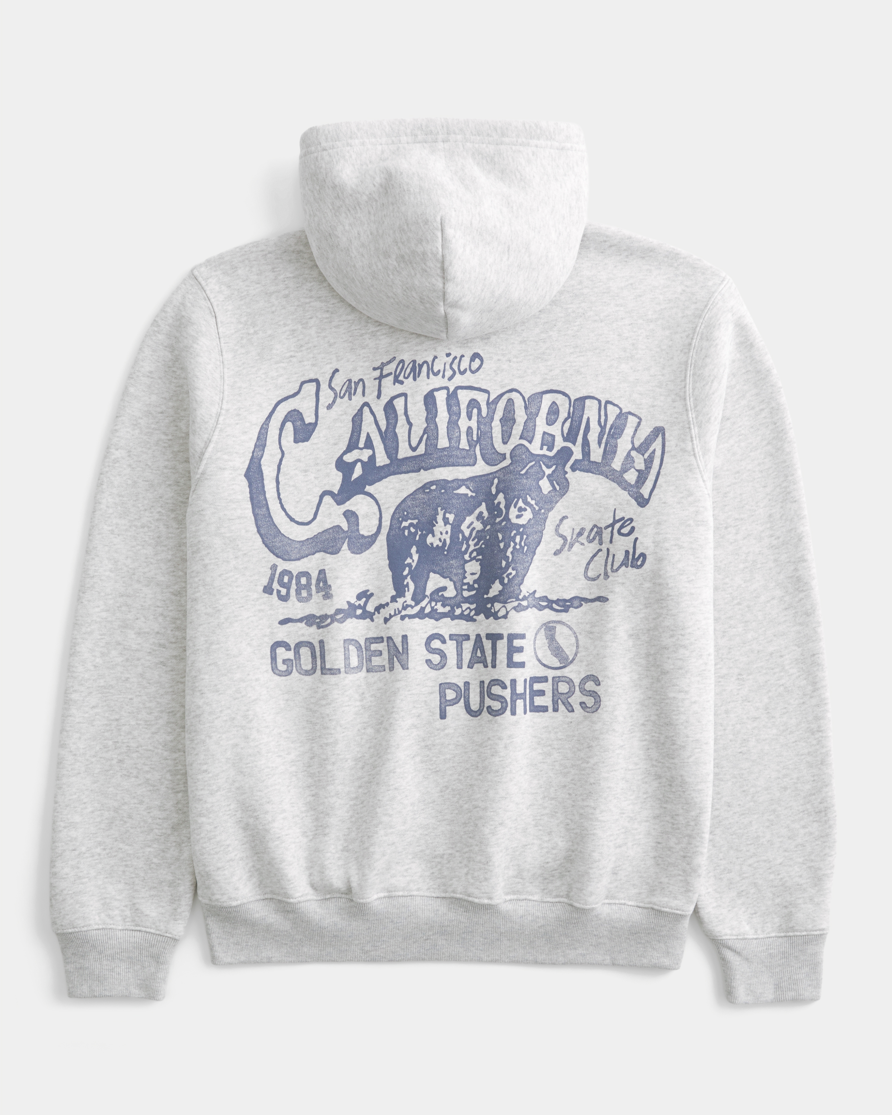 Zip-Up San Francisco Graphic Hoodie