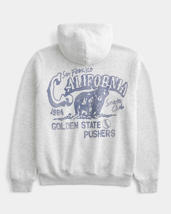 Men's Zip-Up San Francisco Graphic Hoodie | Men's Sale