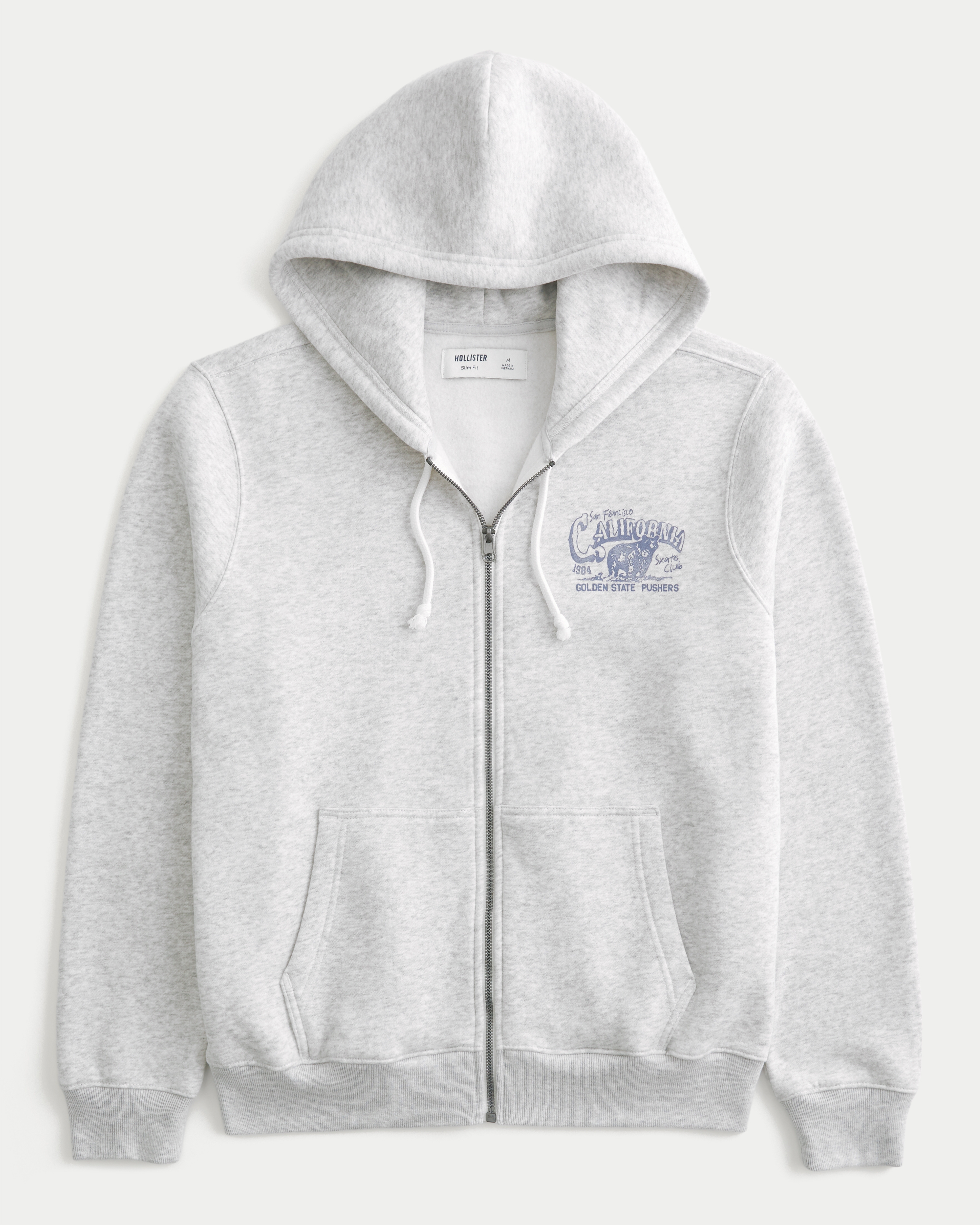 Zip-Up San Francisco Graphic Hoodie
