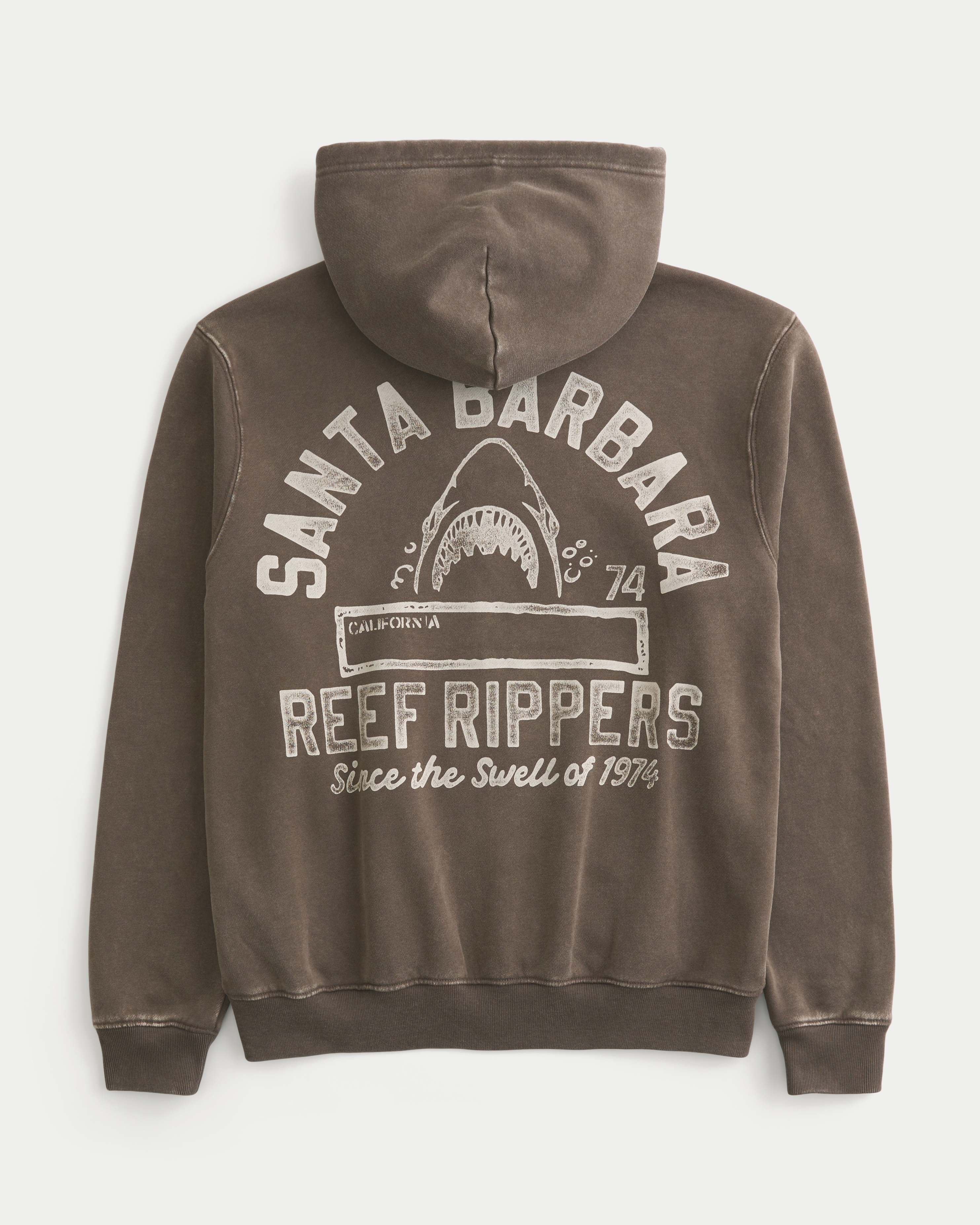 Zip-Up San Francisco Graphic Hoodie