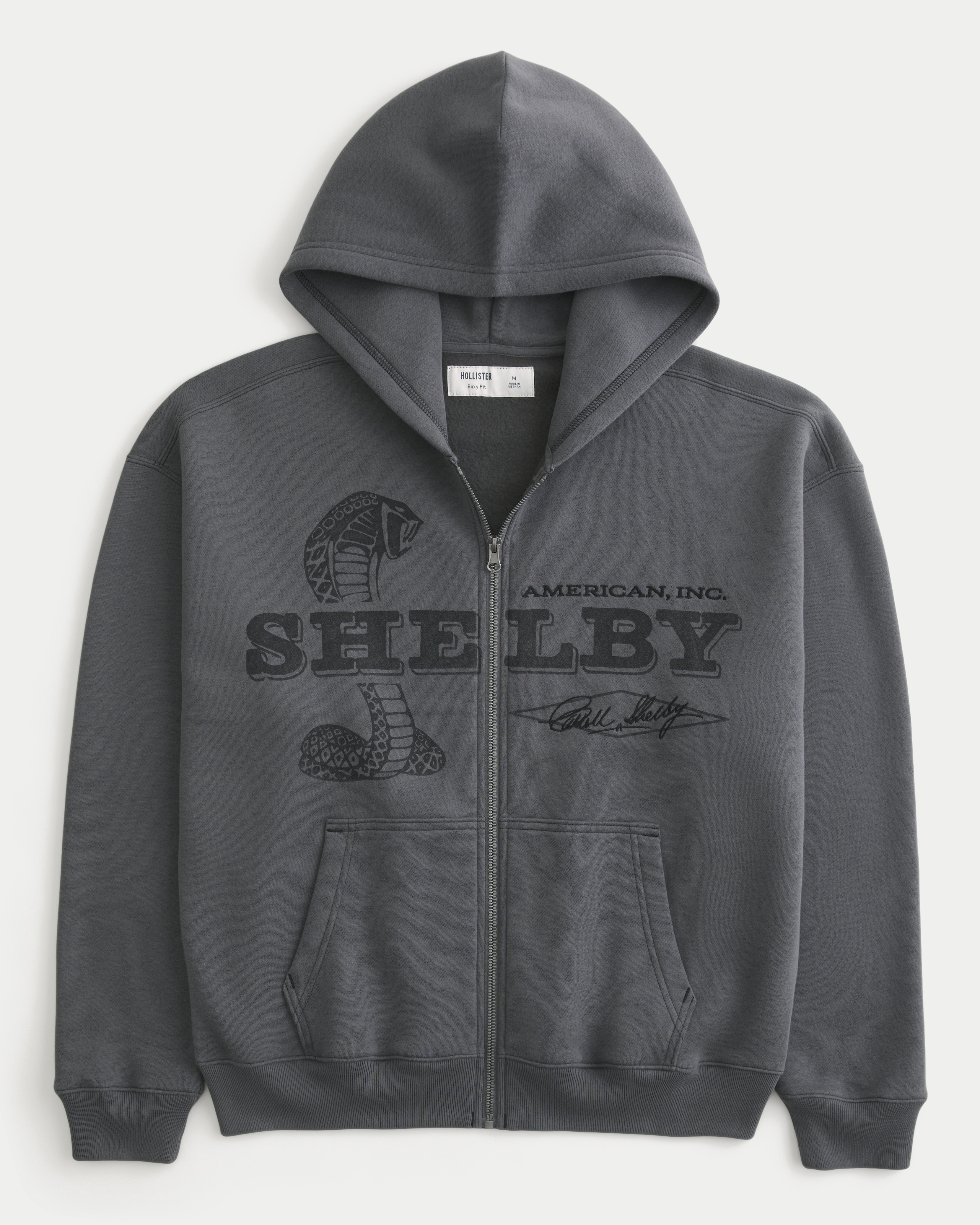 Boxy Dodge SRT Hellcat Graphic Hoodie