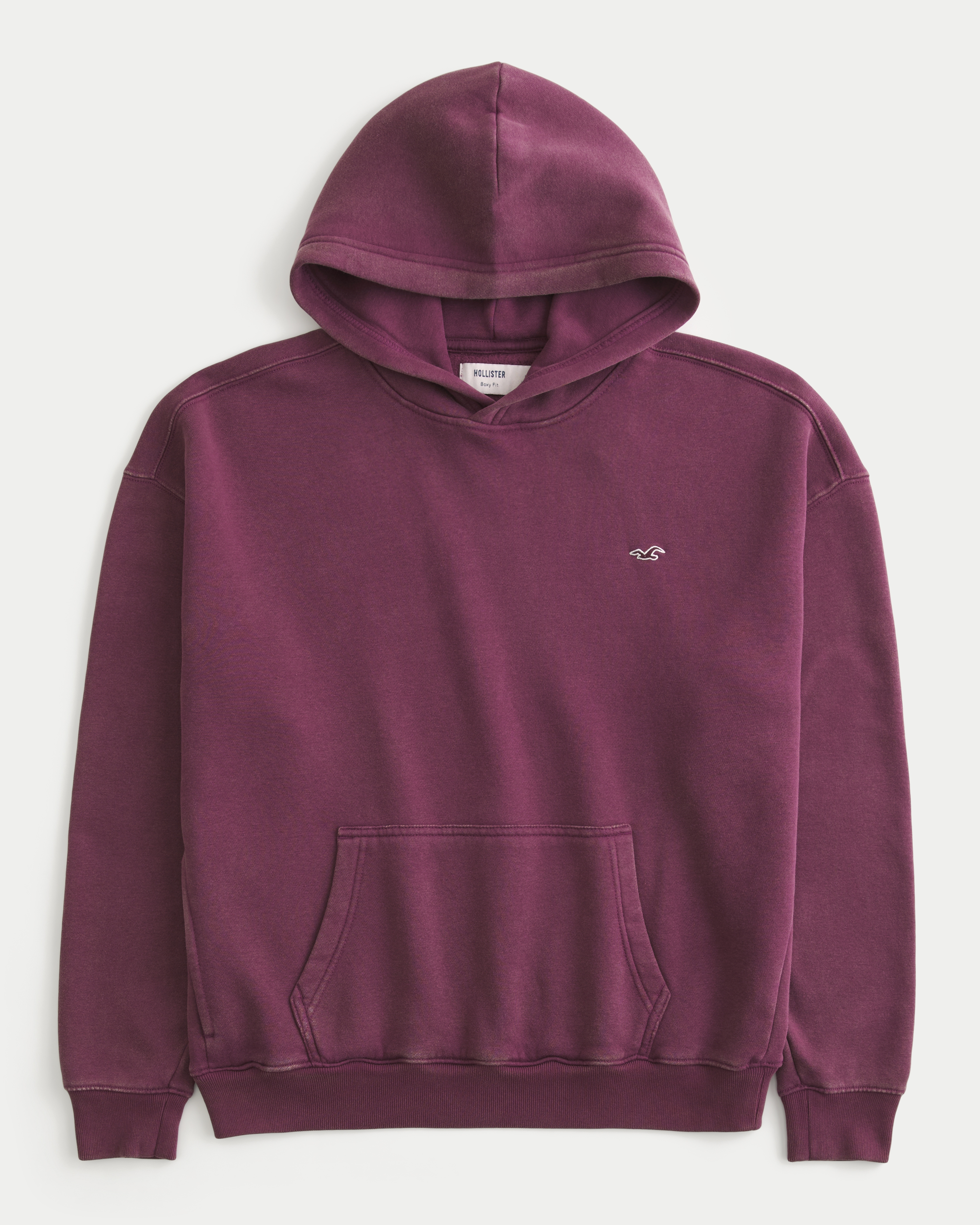 Boxy Washed Icon Hoodie