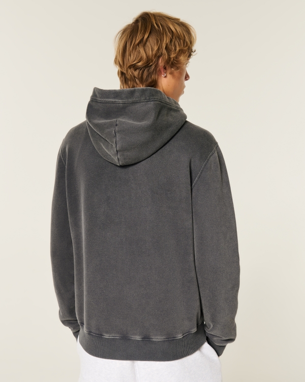 Men's Embroidered Zip-Up Hoodie | Men's Tops | HollisterCo.com