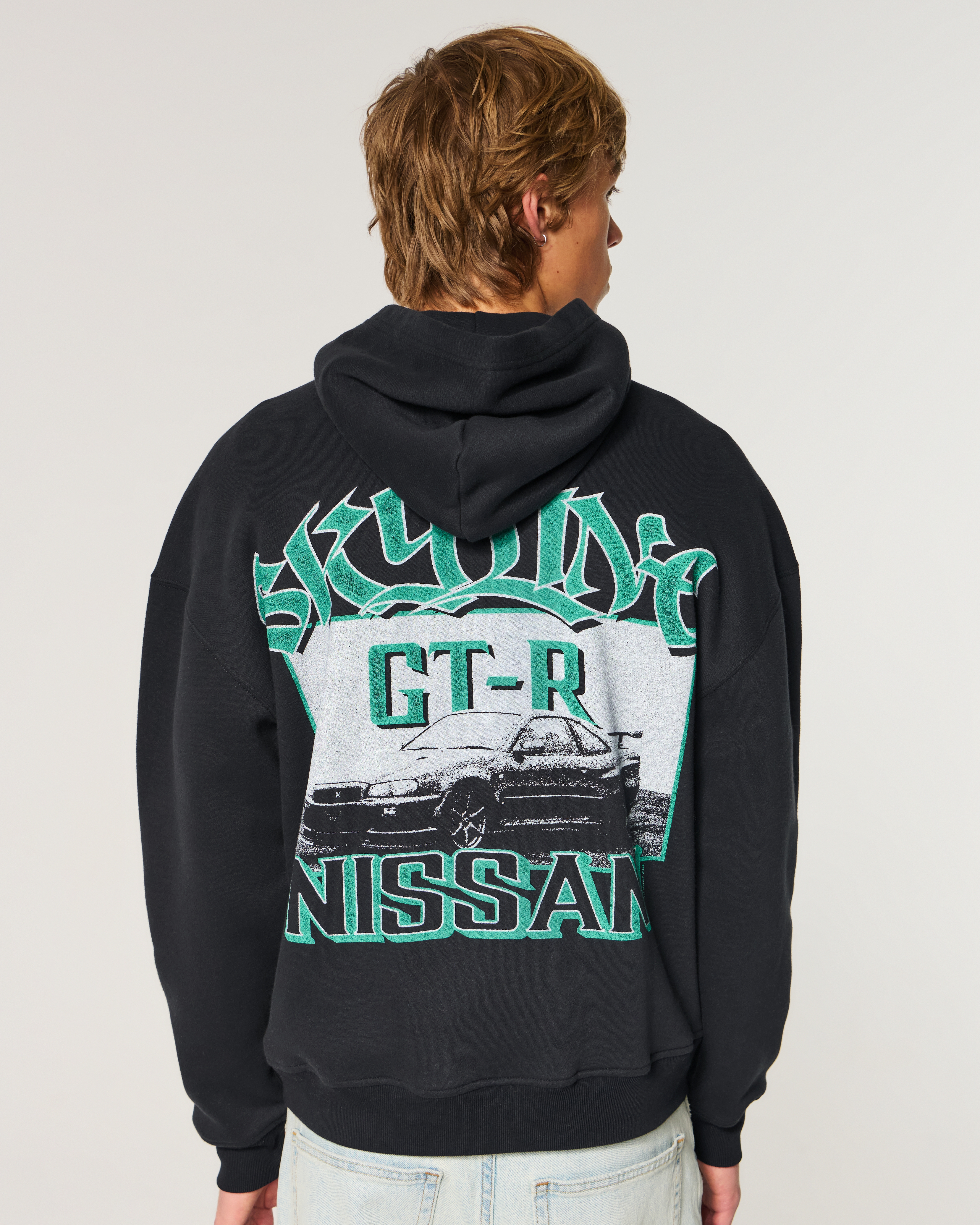 Boxy Nissan Skyline Graphic Hoodie