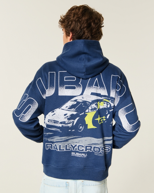 Hollister Feel Good Boxy Subaru Graphic Hoodie