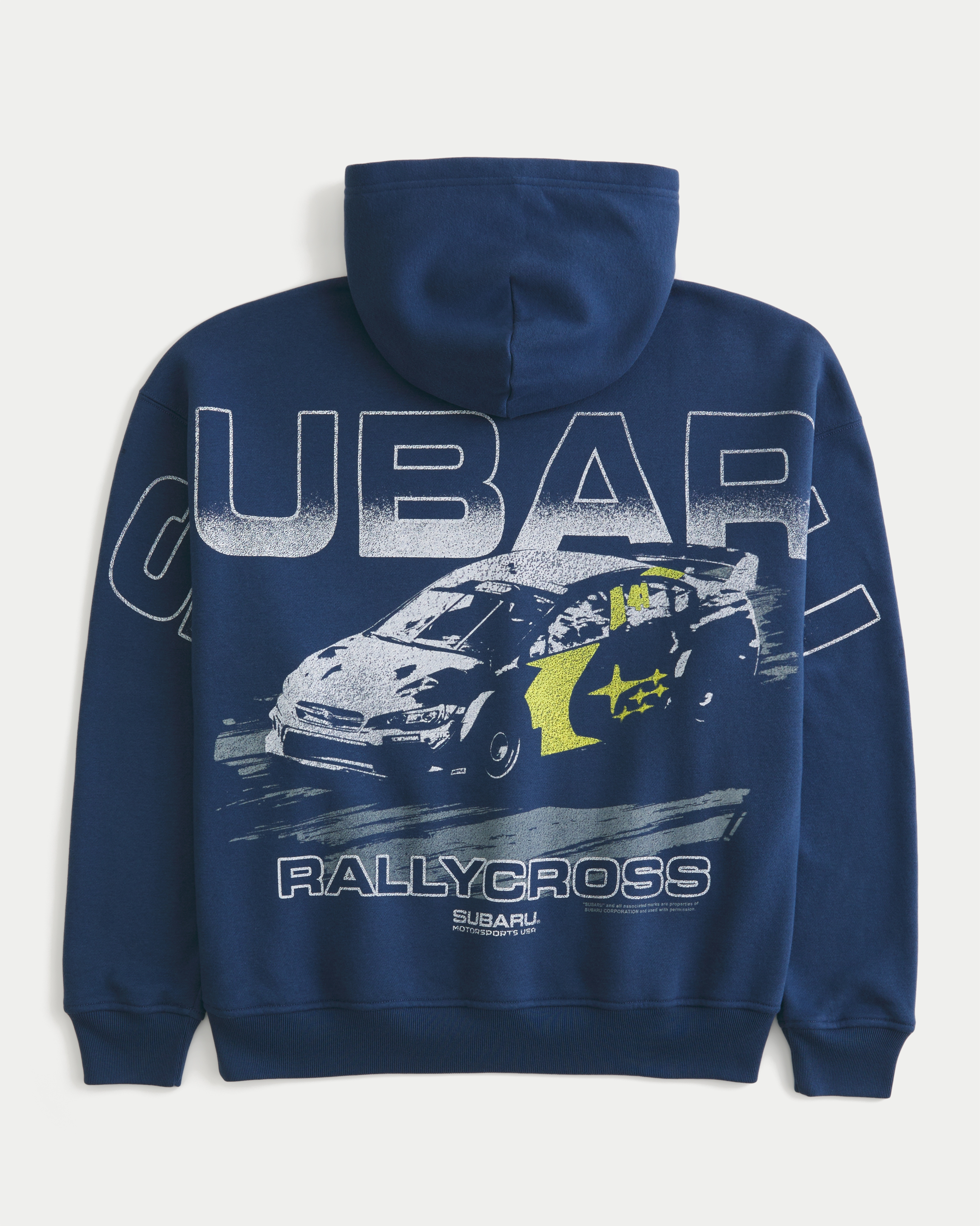 Hollister Feel Good Boxy Subaru Graphic Hoodie