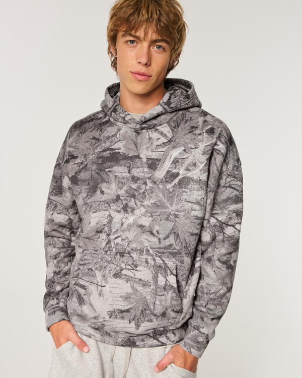 Boxy Camo Hoodie