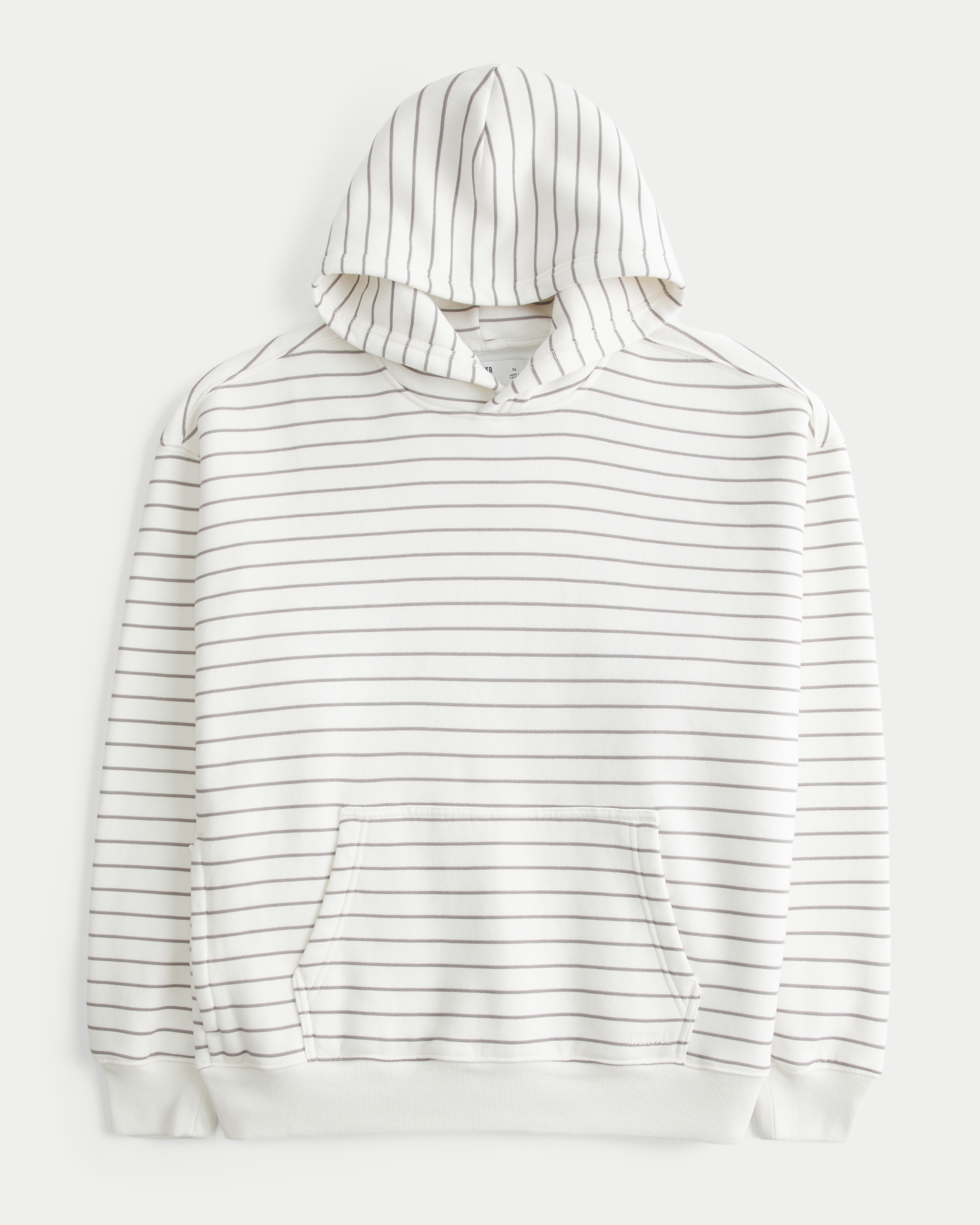 Boxy Striped Hoodie
