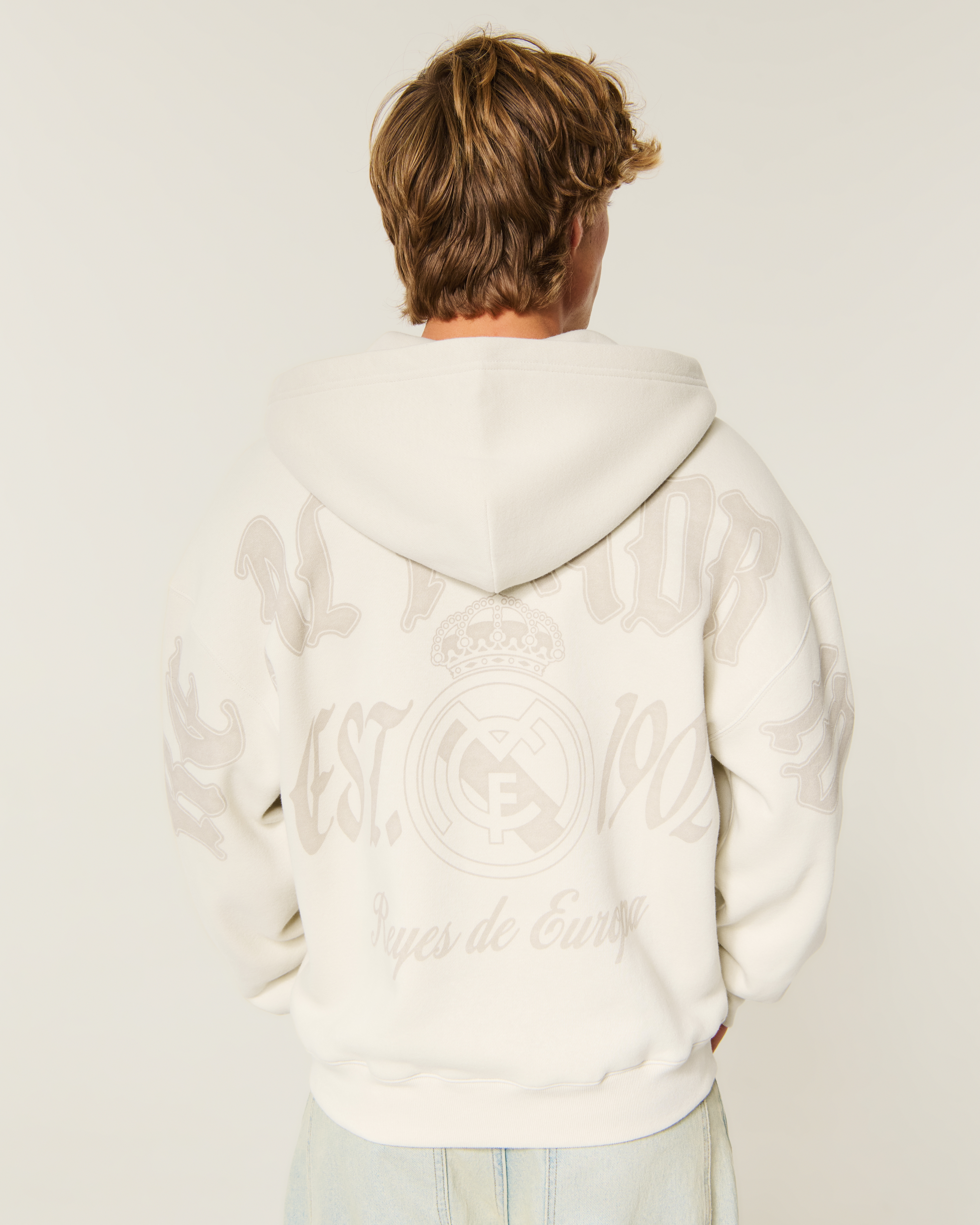 Real Madrid CF Graphic Zip-Up Hoodie