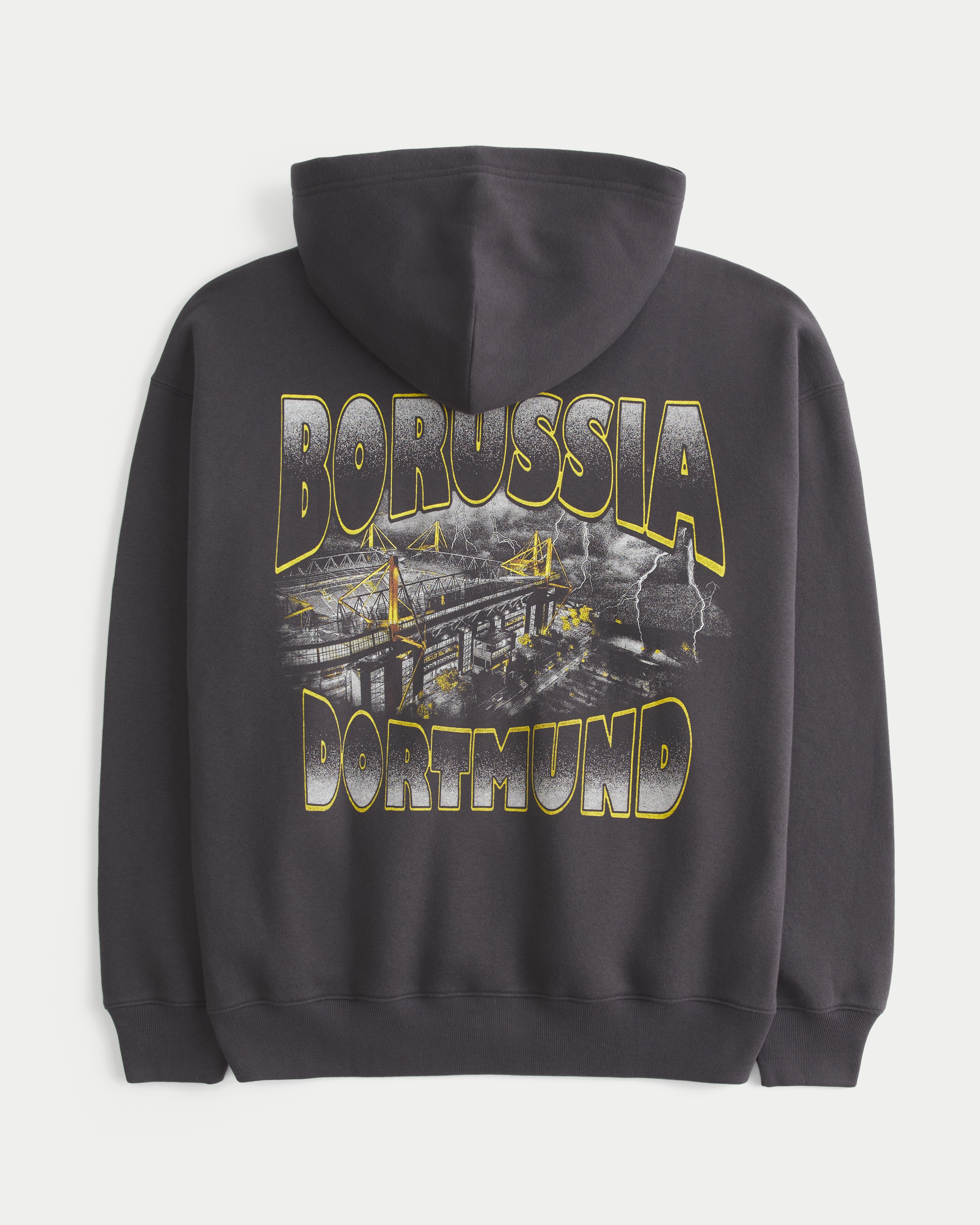 Zip-Up Borussia Dortmund Graphic Hoodie