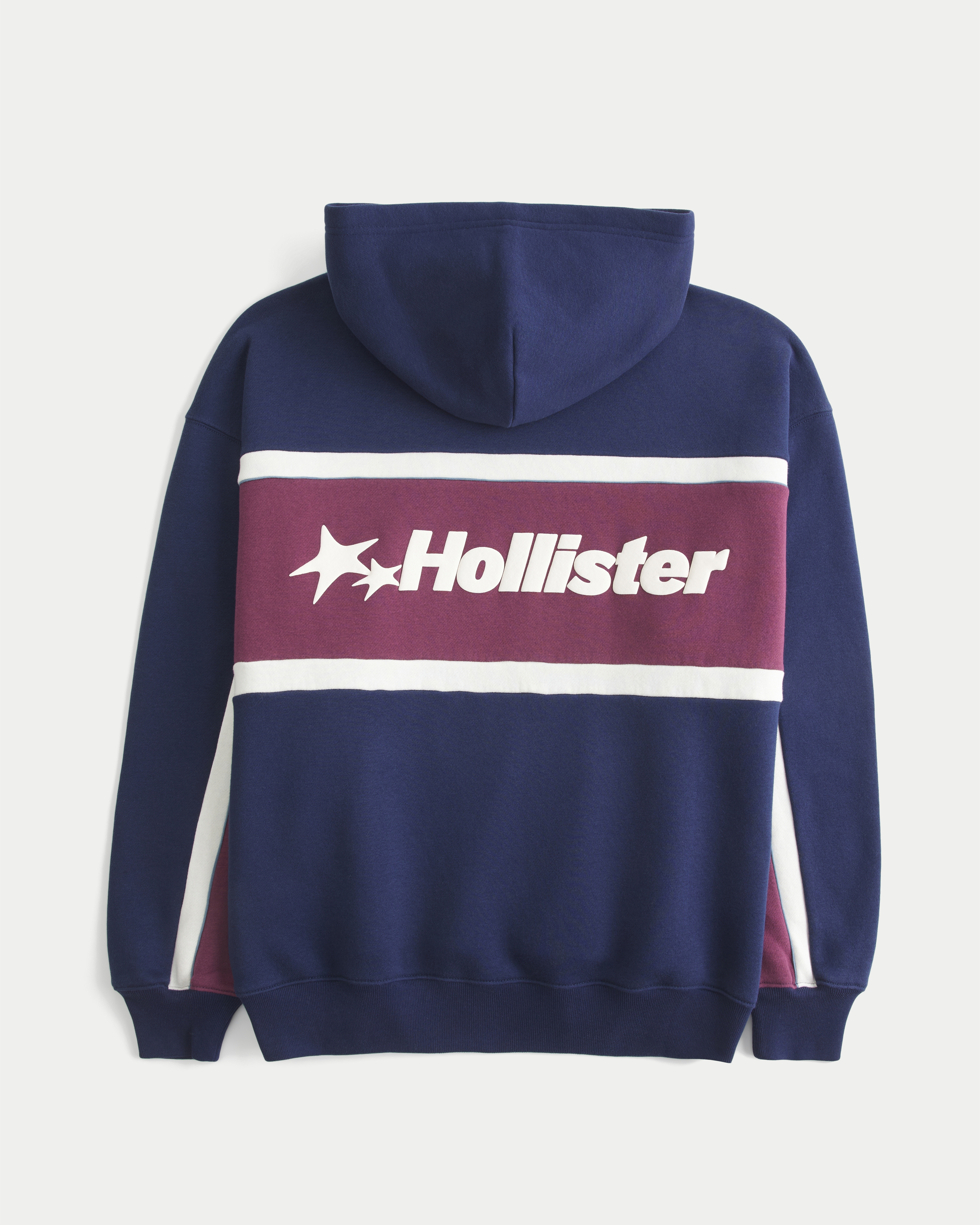 Boxy Logo Graphic Hoodie