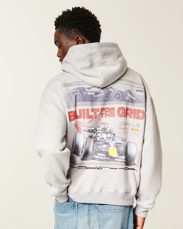 Men's Hollister Feel Good Boxy Oracle Red Bull Racing Graphic