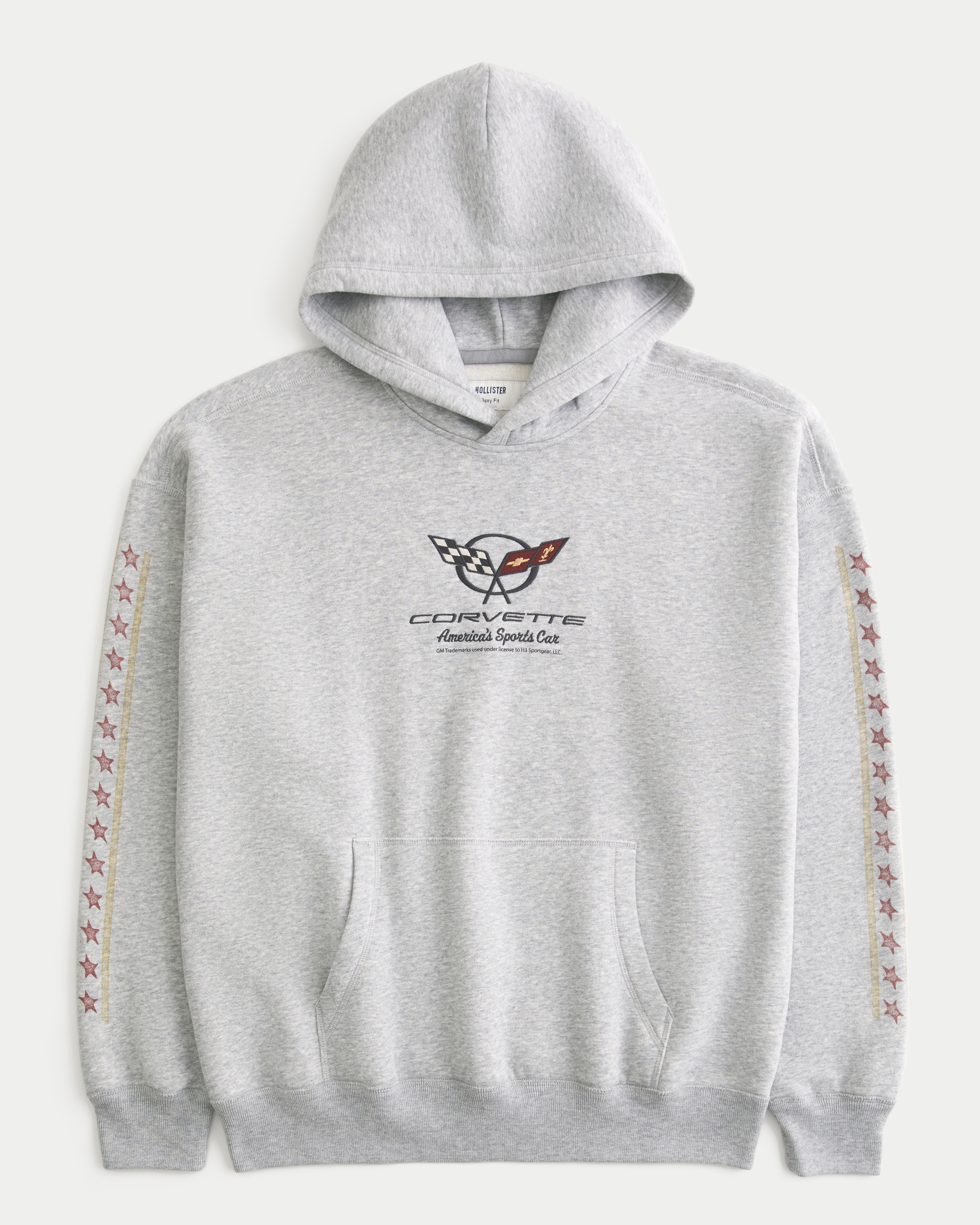 Boxy Chevrolet Corvette Graphic Hoodie