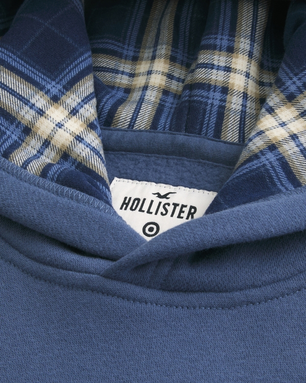 Hollister Feel Good x Target Logo Hoodie, Dark Blue view 2