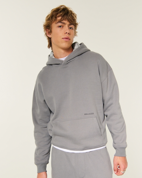 Hollister Feel Good x Target Logo Hoodie, Grey view 2