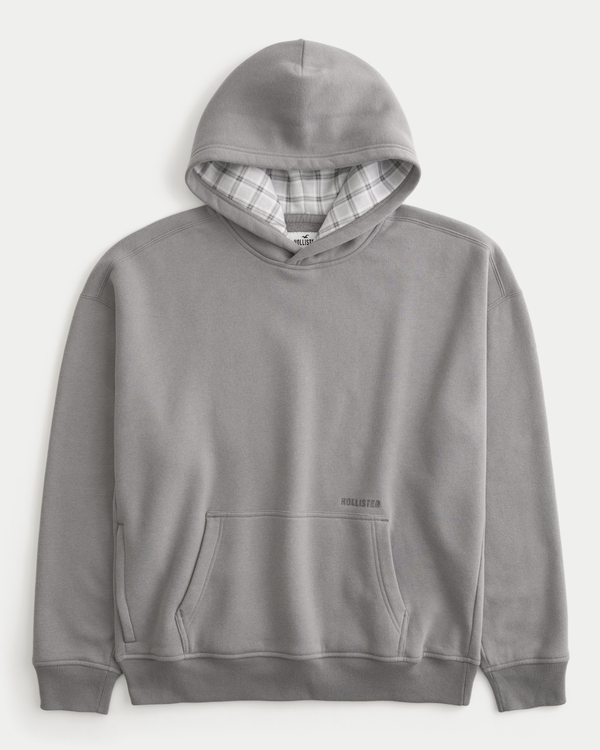 Hollister Feel Good x Target Logo Hoodie, Grey view 1