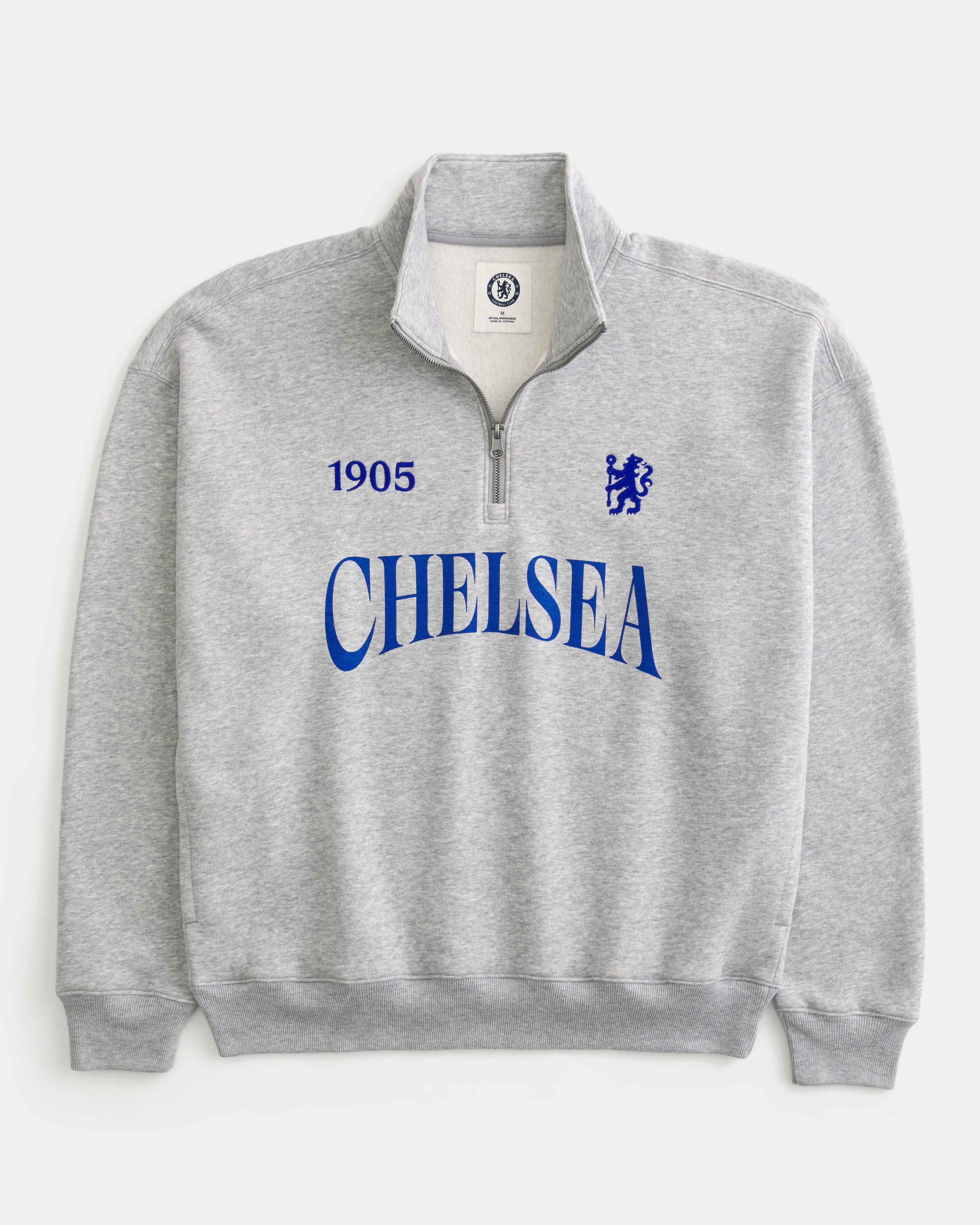 Quarter-Zip Chelsea F.C. Graphic Sweatshirt