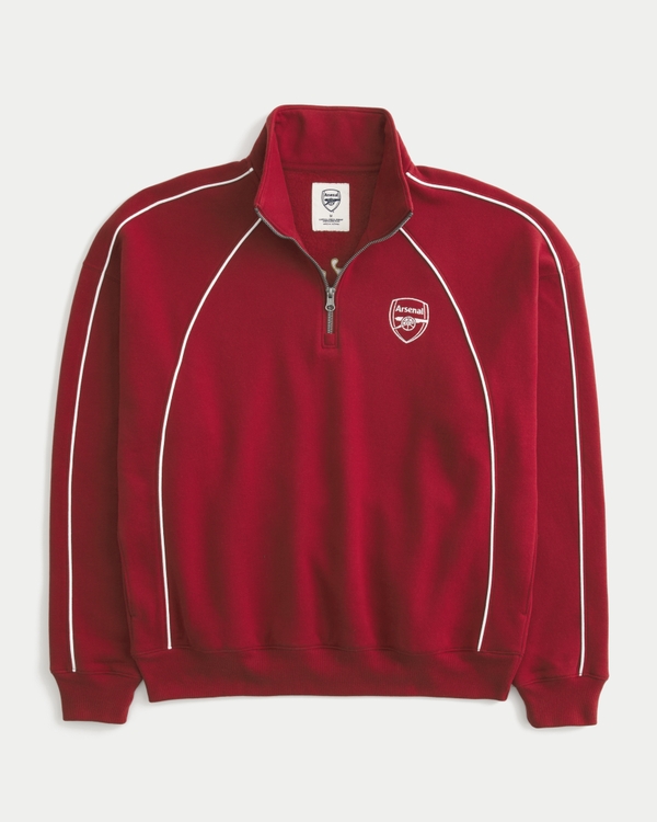 アーセナル 18 Men's Quarter-Zip Arsenal F.C. Graphic Sweatshirt | Men's Tops