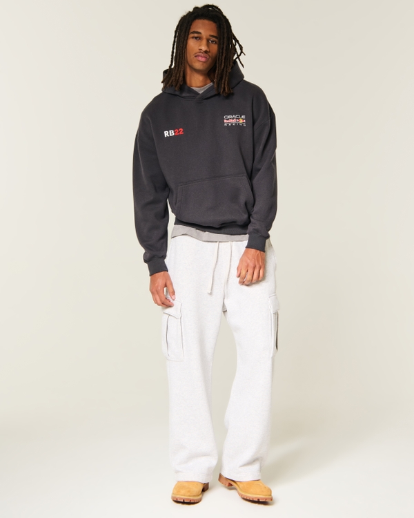 Men's Hollister Feel Good Boxy Oracle Red Bull Racing Graphic