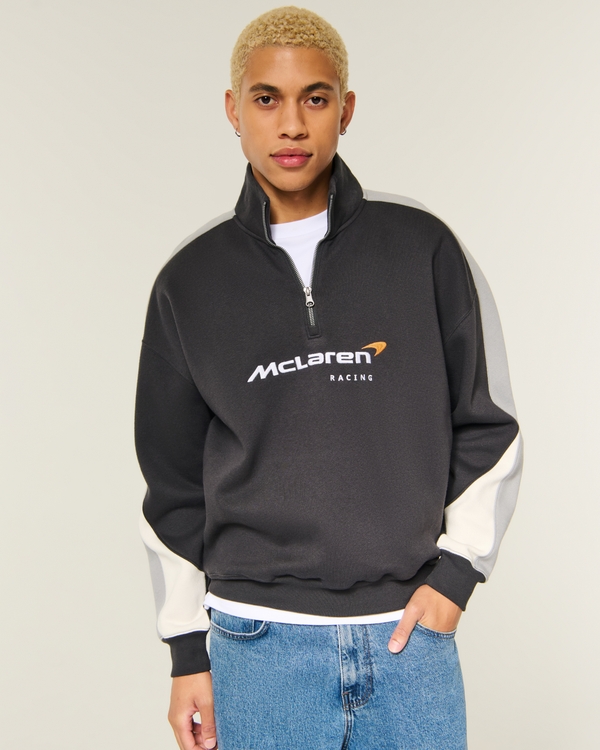 Hollister Feel Good Boxy McLaren Racing Graphic Sweatshirt