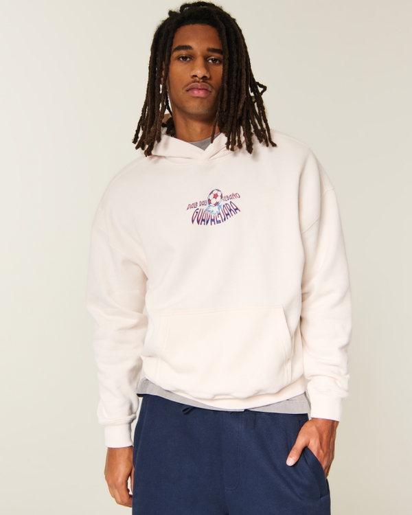 Boxy C.D. Guadalajara Graphic Hoodie
