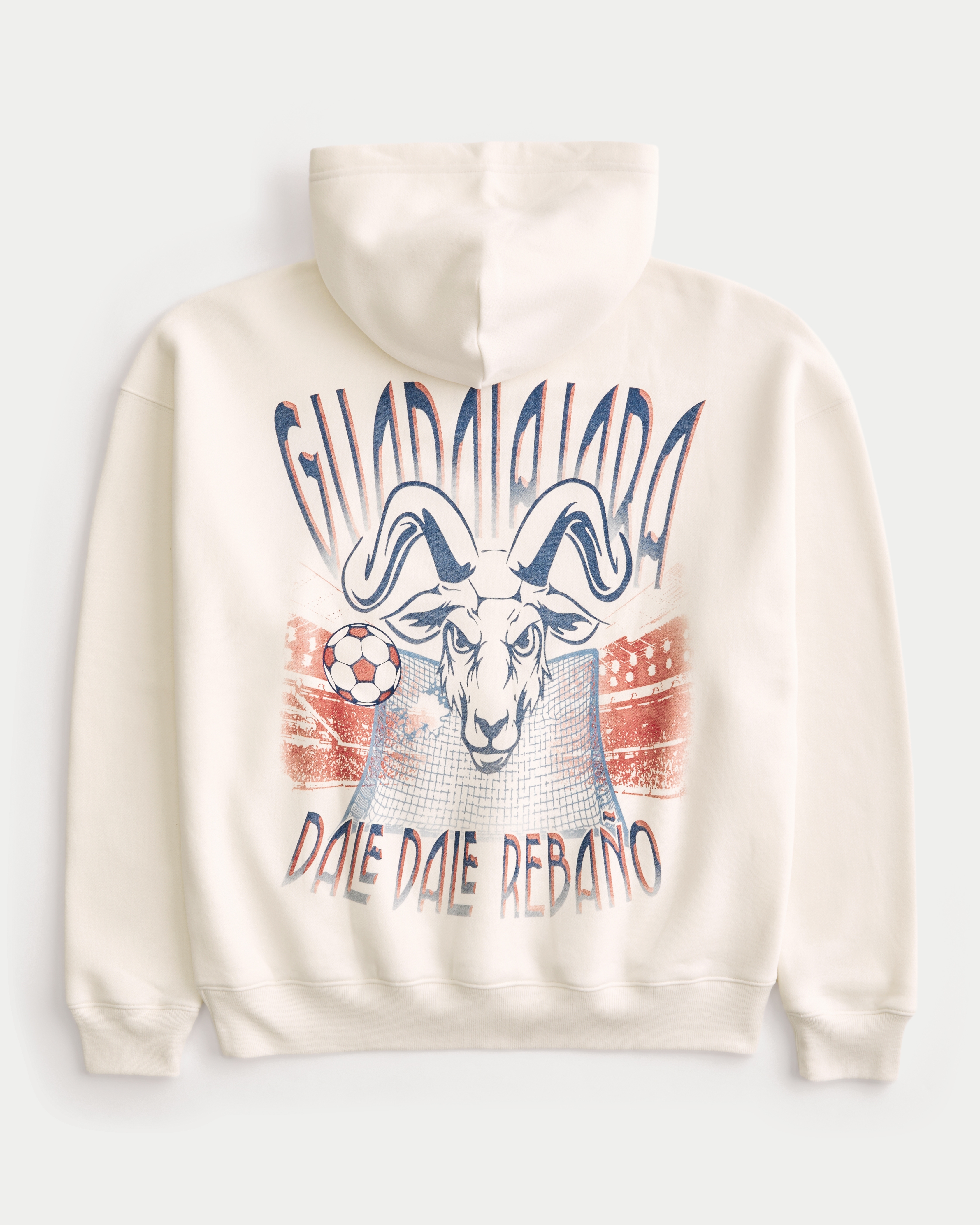 Boxy C.D. Guadalajara Graphic Hoodie