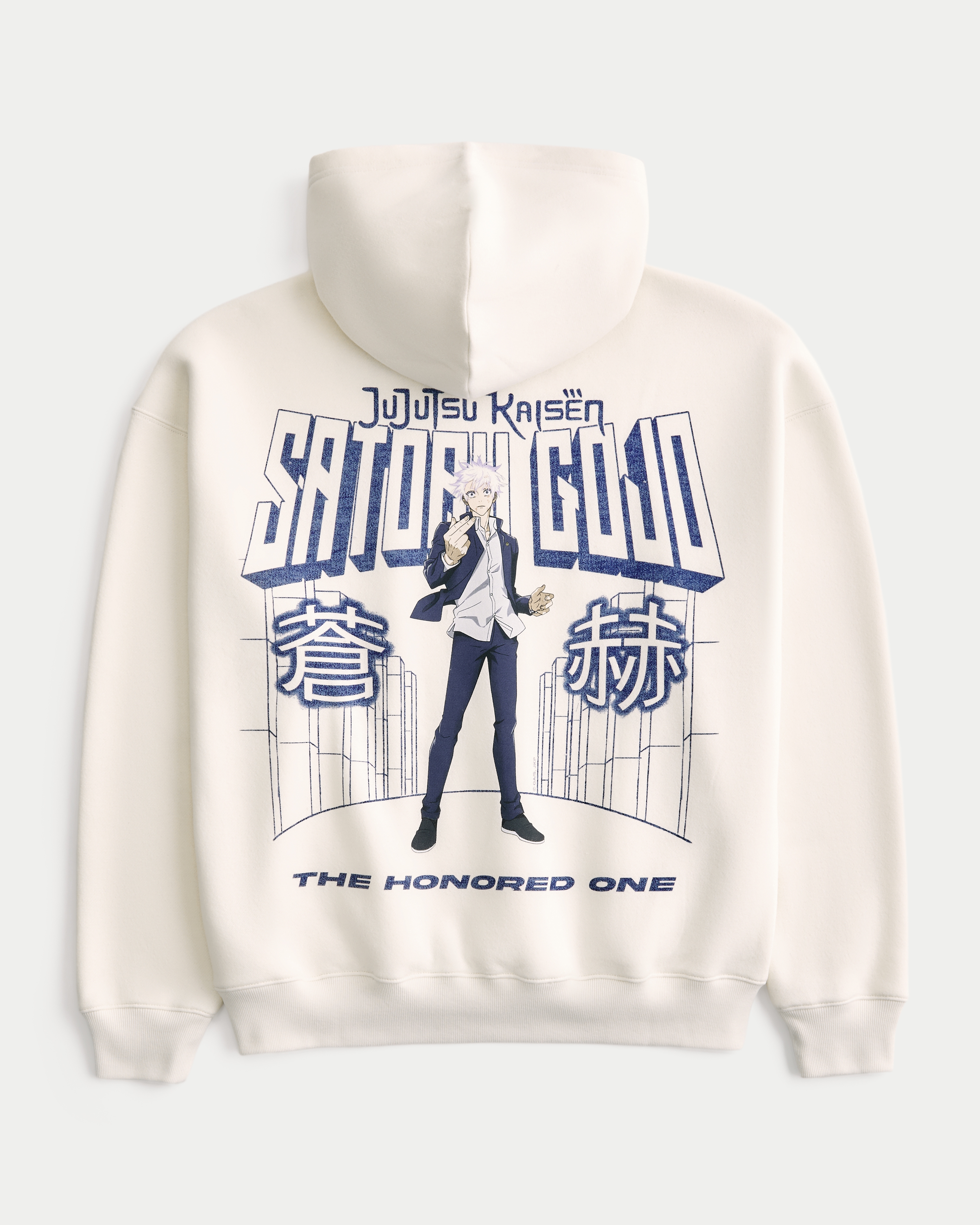 Boxy Jujutsu Kaisen Graphic Hoodie