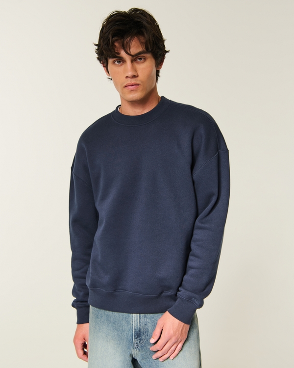 Hollister Feel Good Boxy Crew Sweatshirt