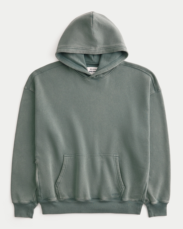 Hollister Feel Good Boxy Washed Hoodie
