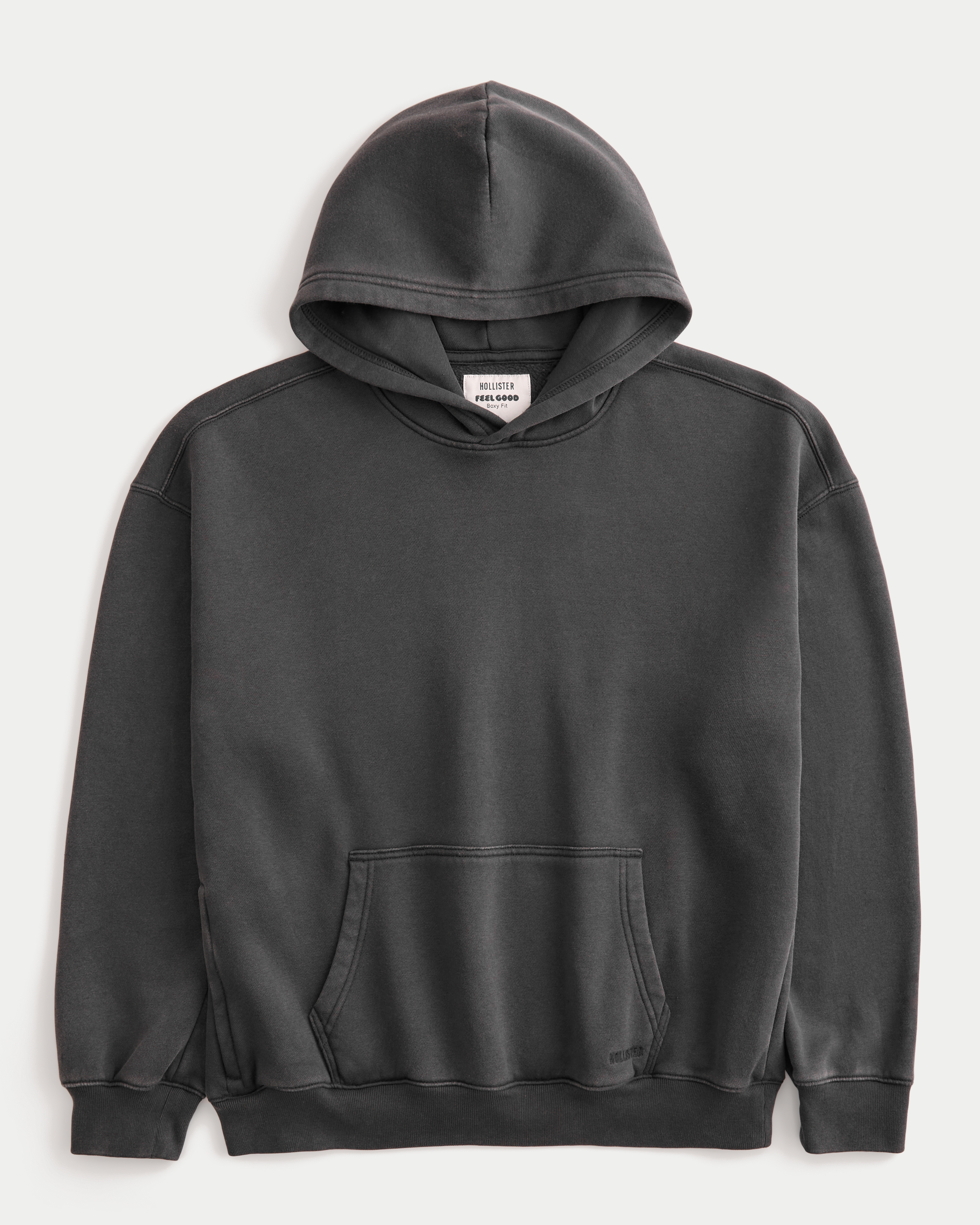 Hollister Feel Good Boxy Washed Hoodie