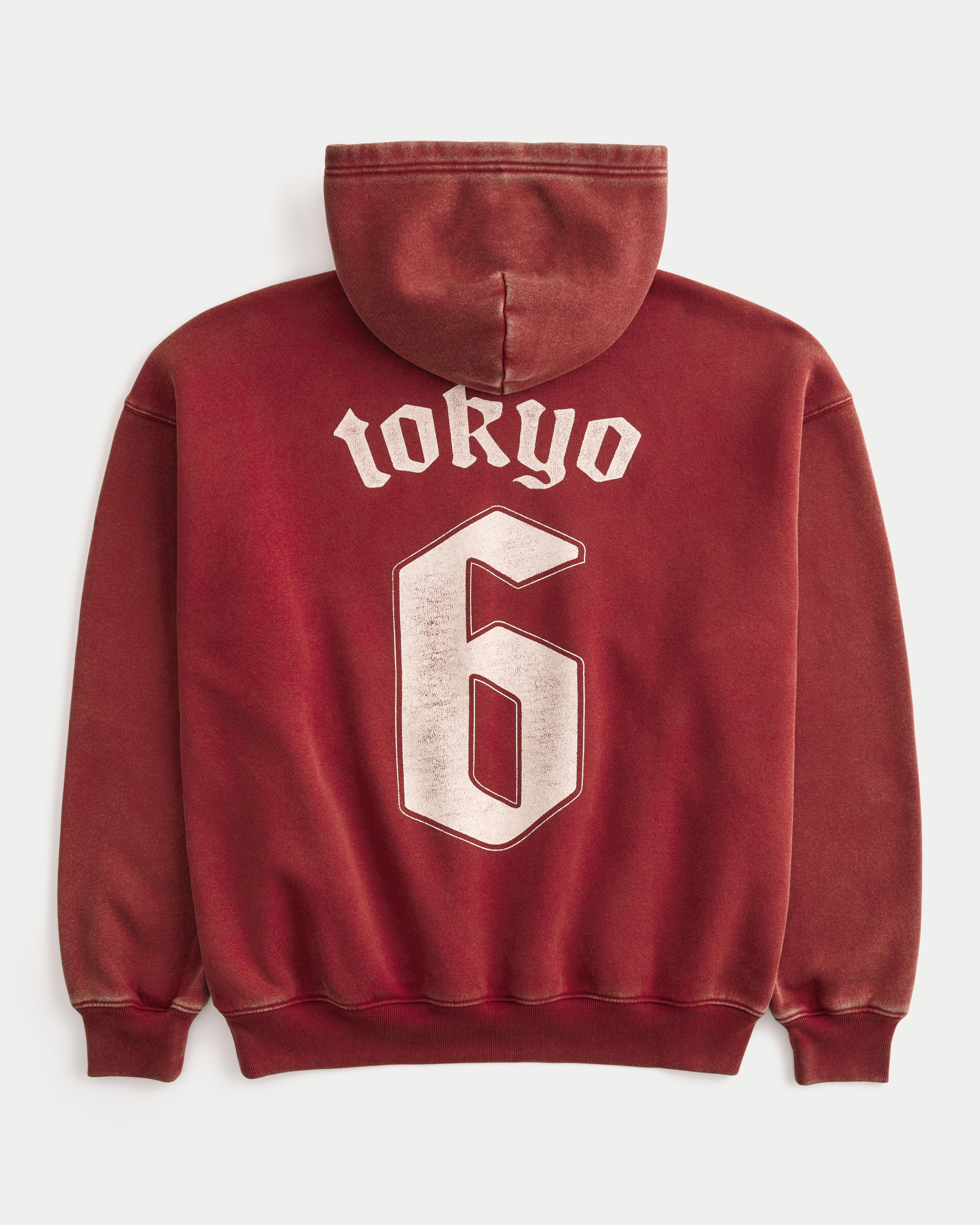 Hollister Feel Good Boxy Tokyo Graphic Hoodie