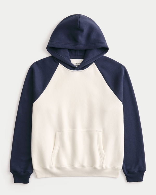 Hollister Feel Good Boxy Raglan Hoodie