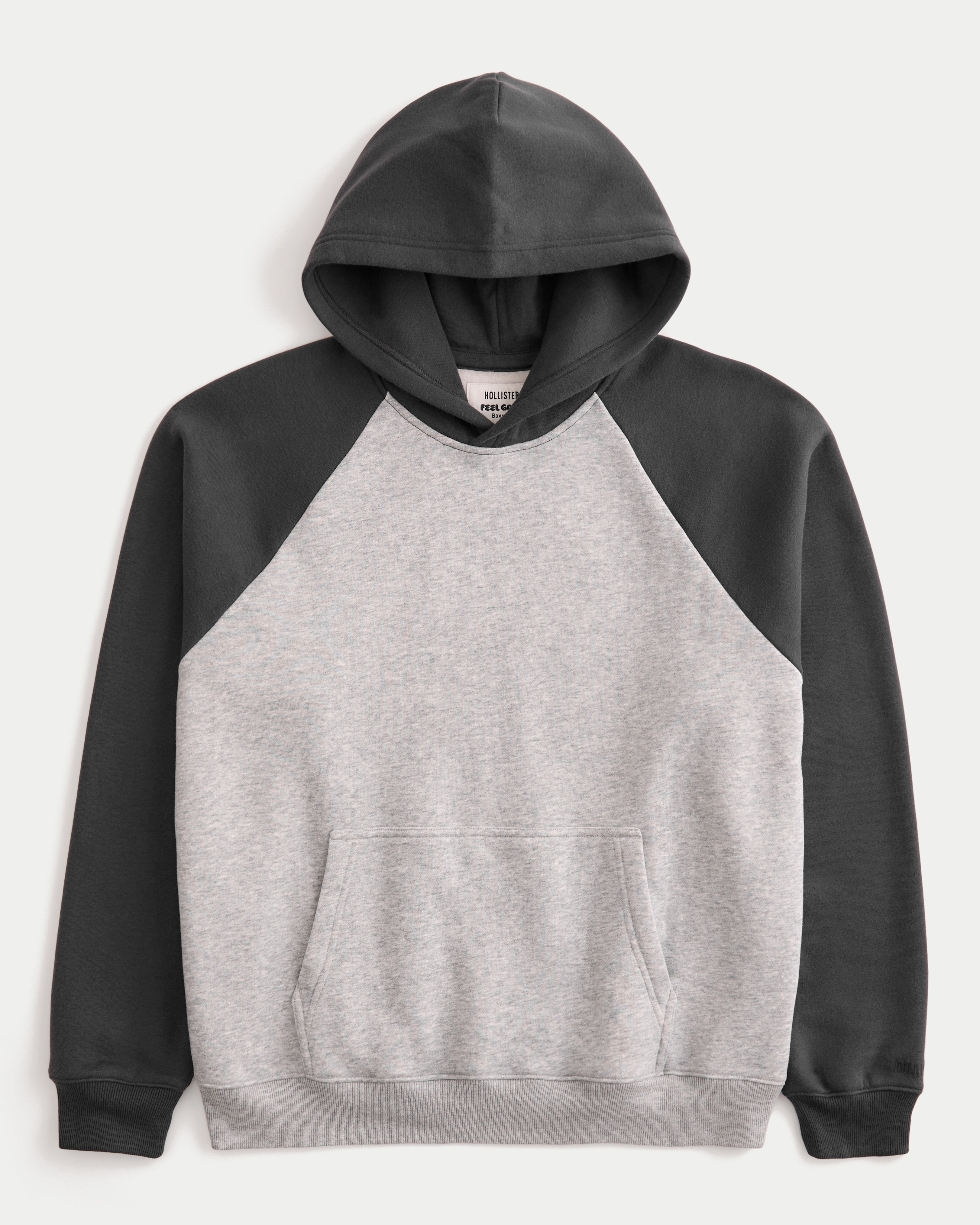 Hollister Feel Good Boxy Raglan Hoodie