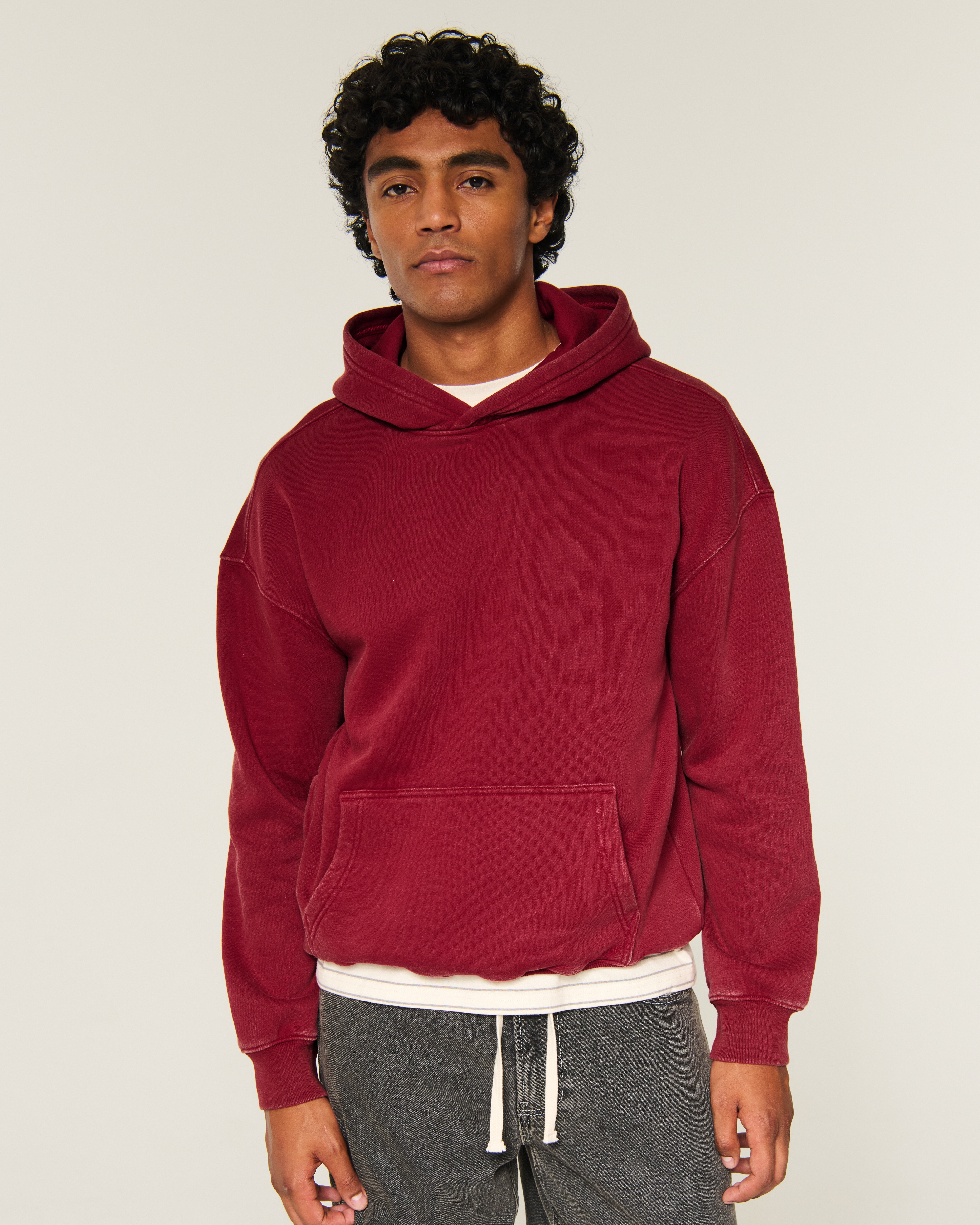 Boxy Washed Hoodie