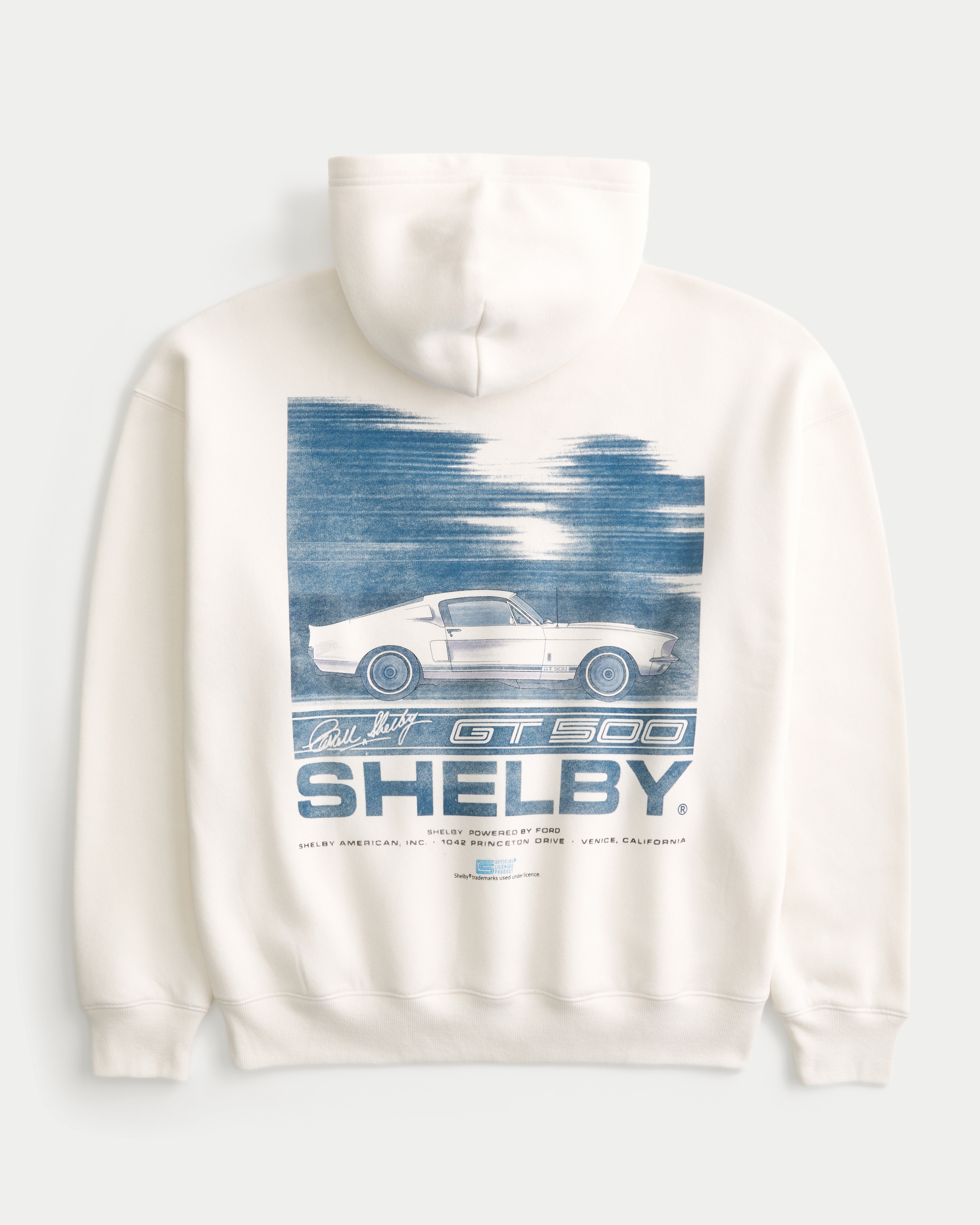 Hollister Feel Good Boxy Shelby GT 500 Graphic Hoodie