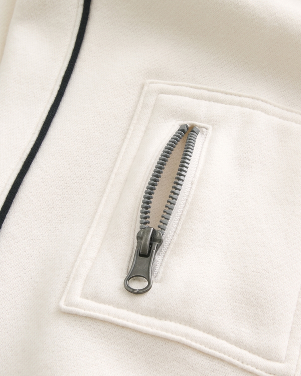 Men's Boxy Zip-Up Snorkel Hoodie | Men's Tops | HollisterCo.com