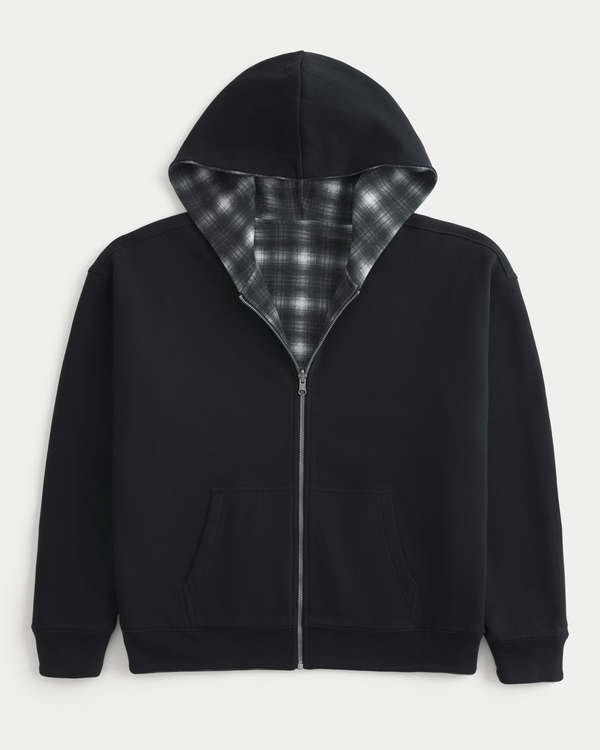 Men's Reversible Zip-Up Hoodie | Men's Tops | HollisterCo.com
